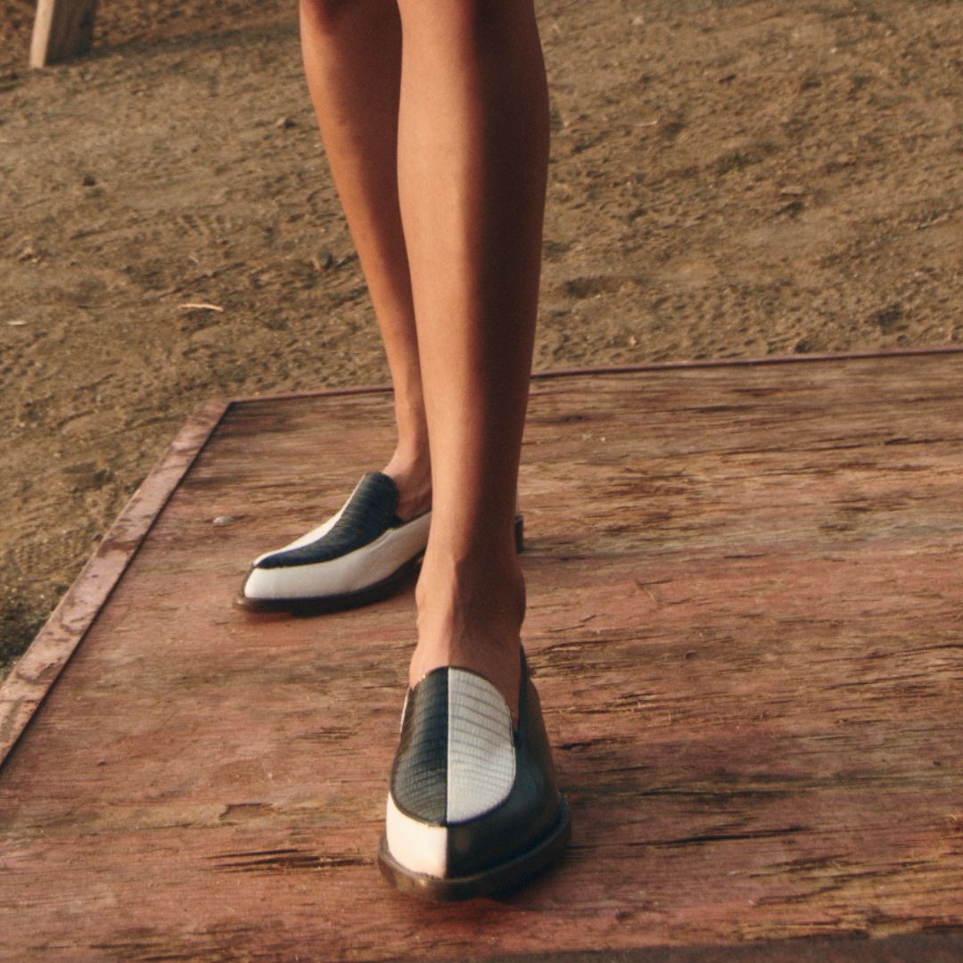 Half Moon Loafer :: Black - Image 4