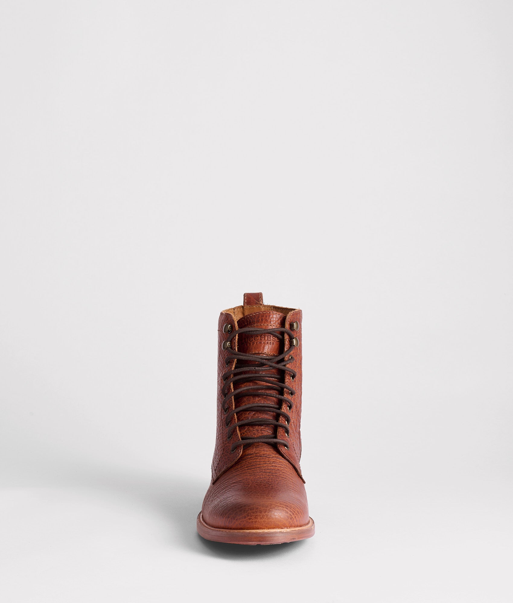 6 Lace Up Derby Boot :: Whiskey - Image 4