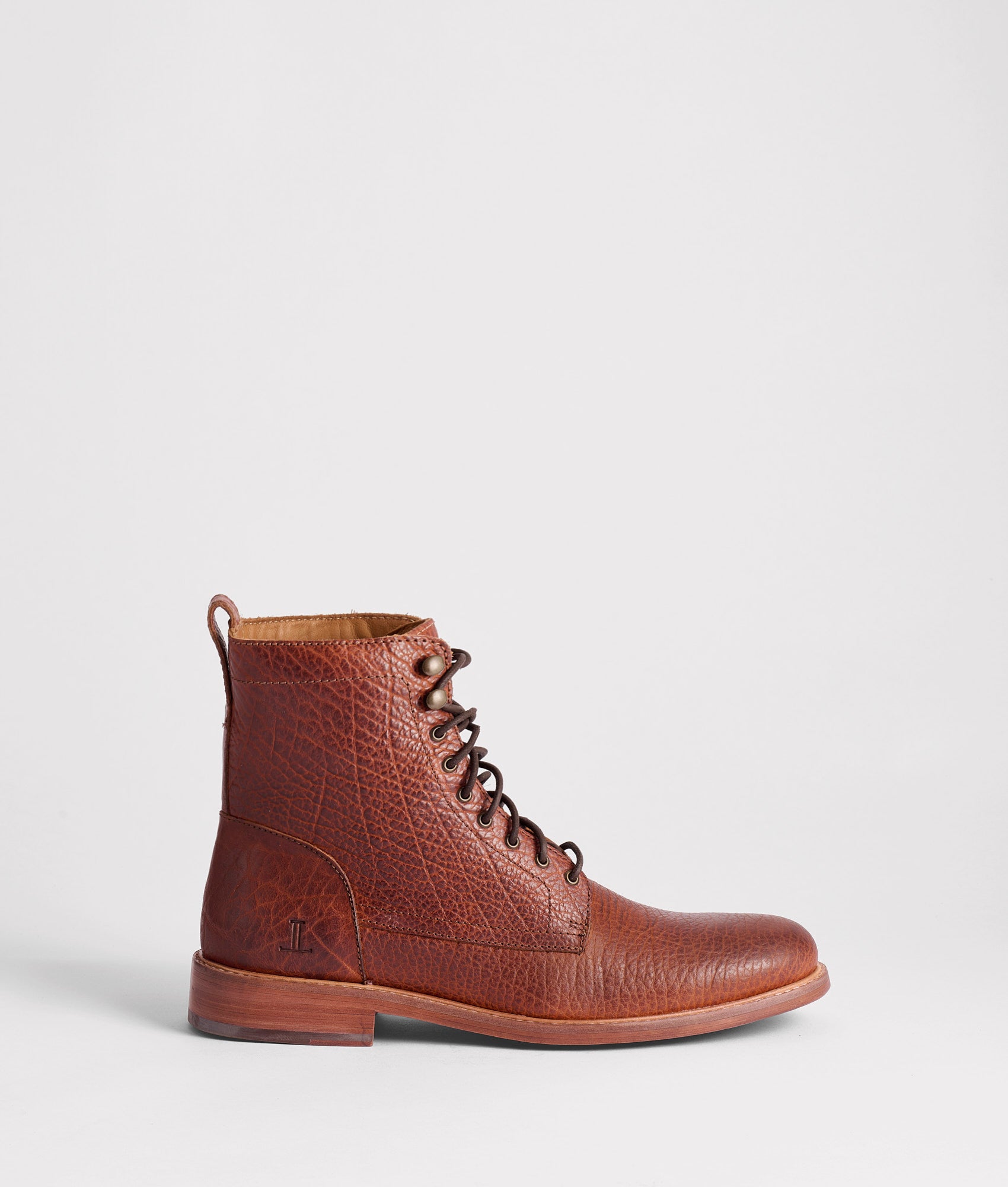 6 Lace Up Derby Boot :: Whiskey