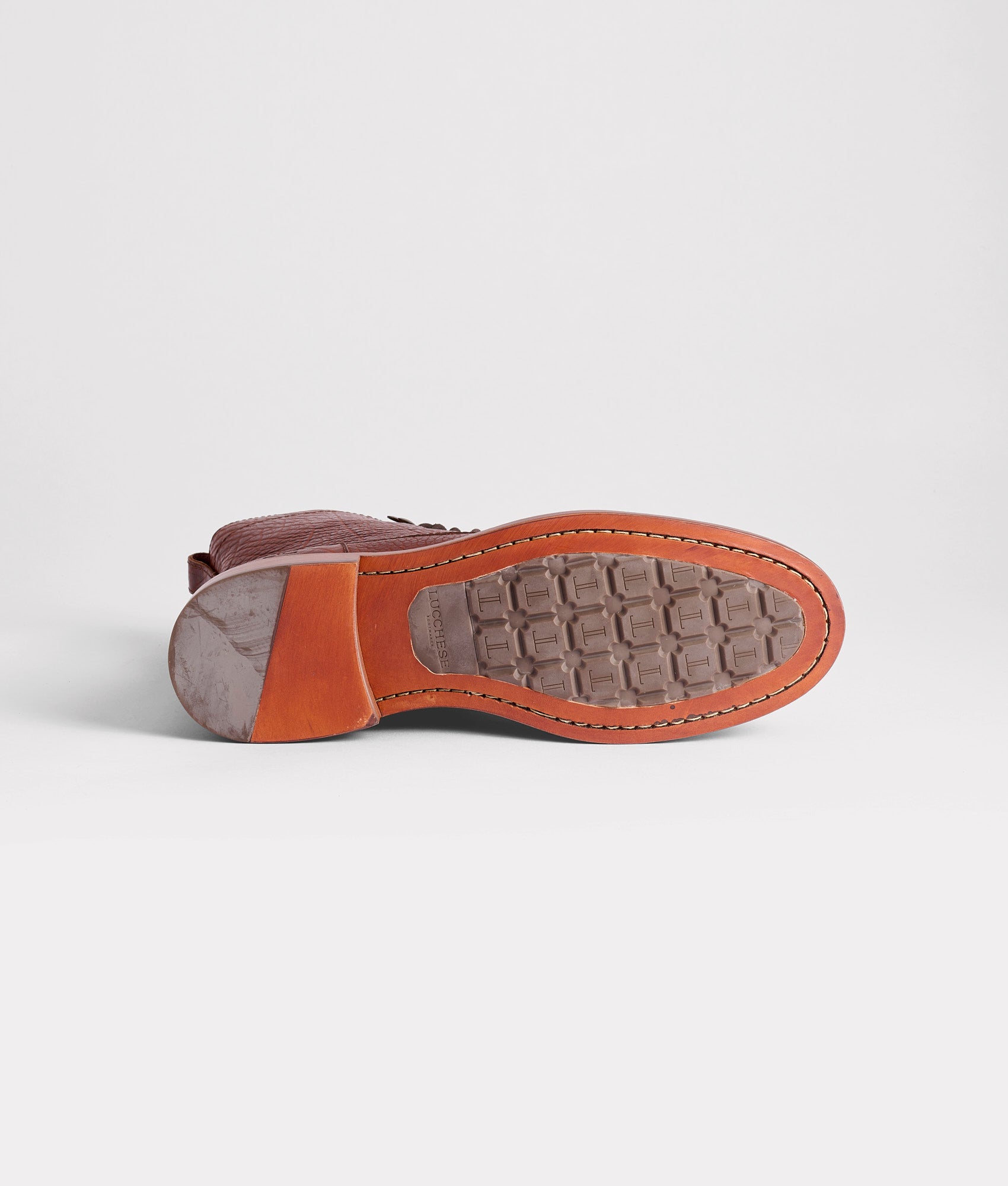 6 Lace Up Derby Boot :: Whiskey - Image 7