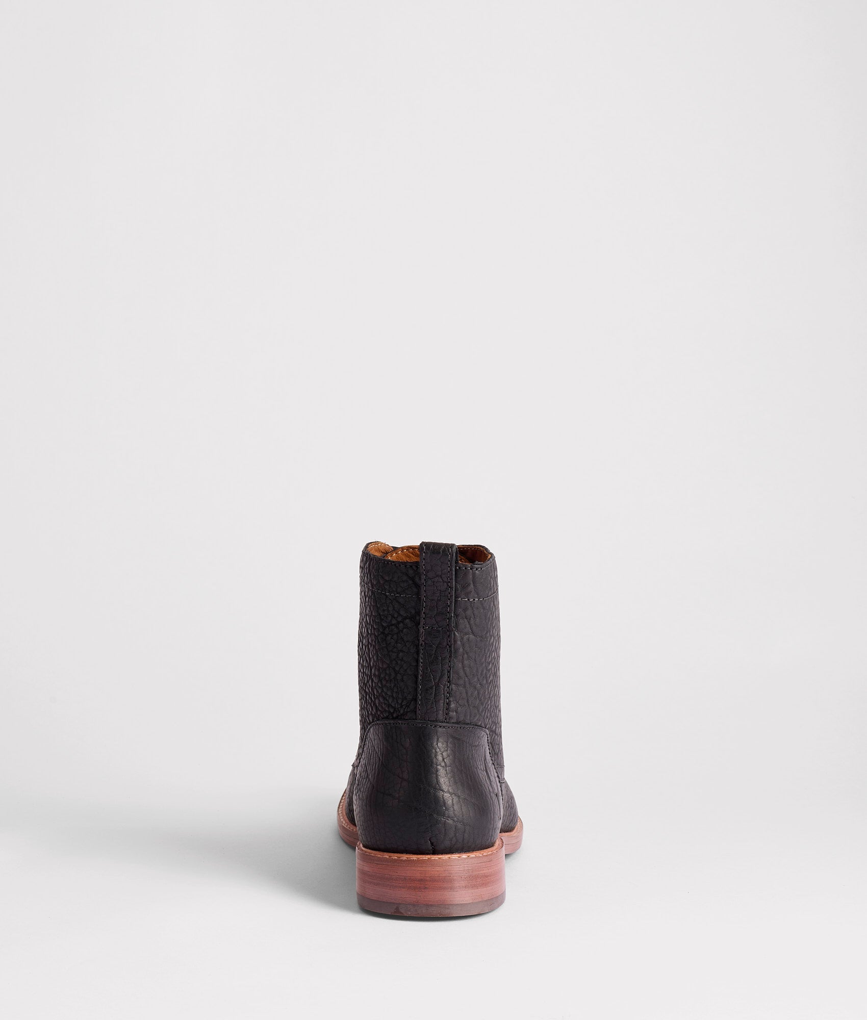 6 Lace Up Derby Boot :: Black - Image 5