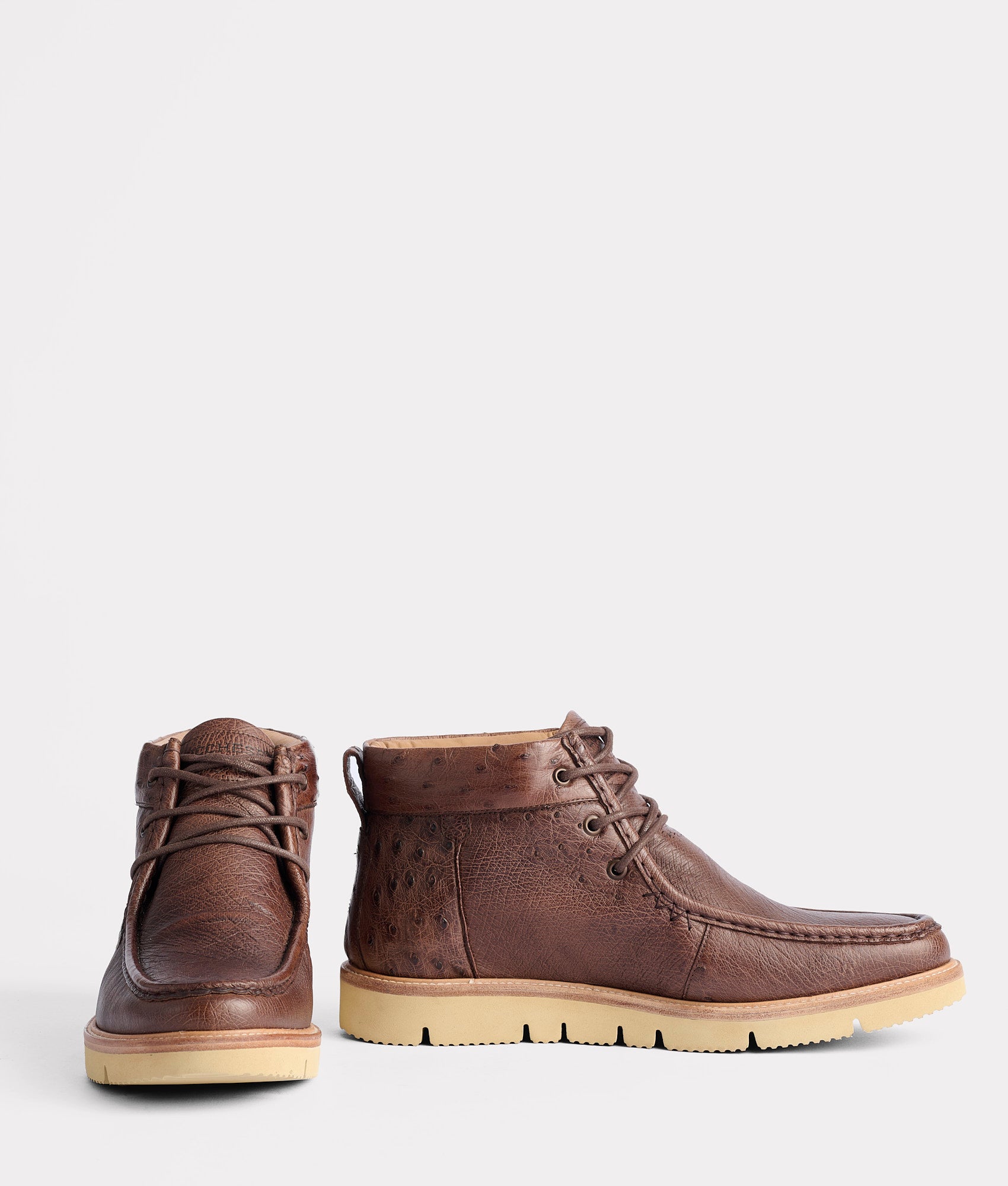 Ridgeline Exotic Chukka Boot :: Tobacco - Image 2