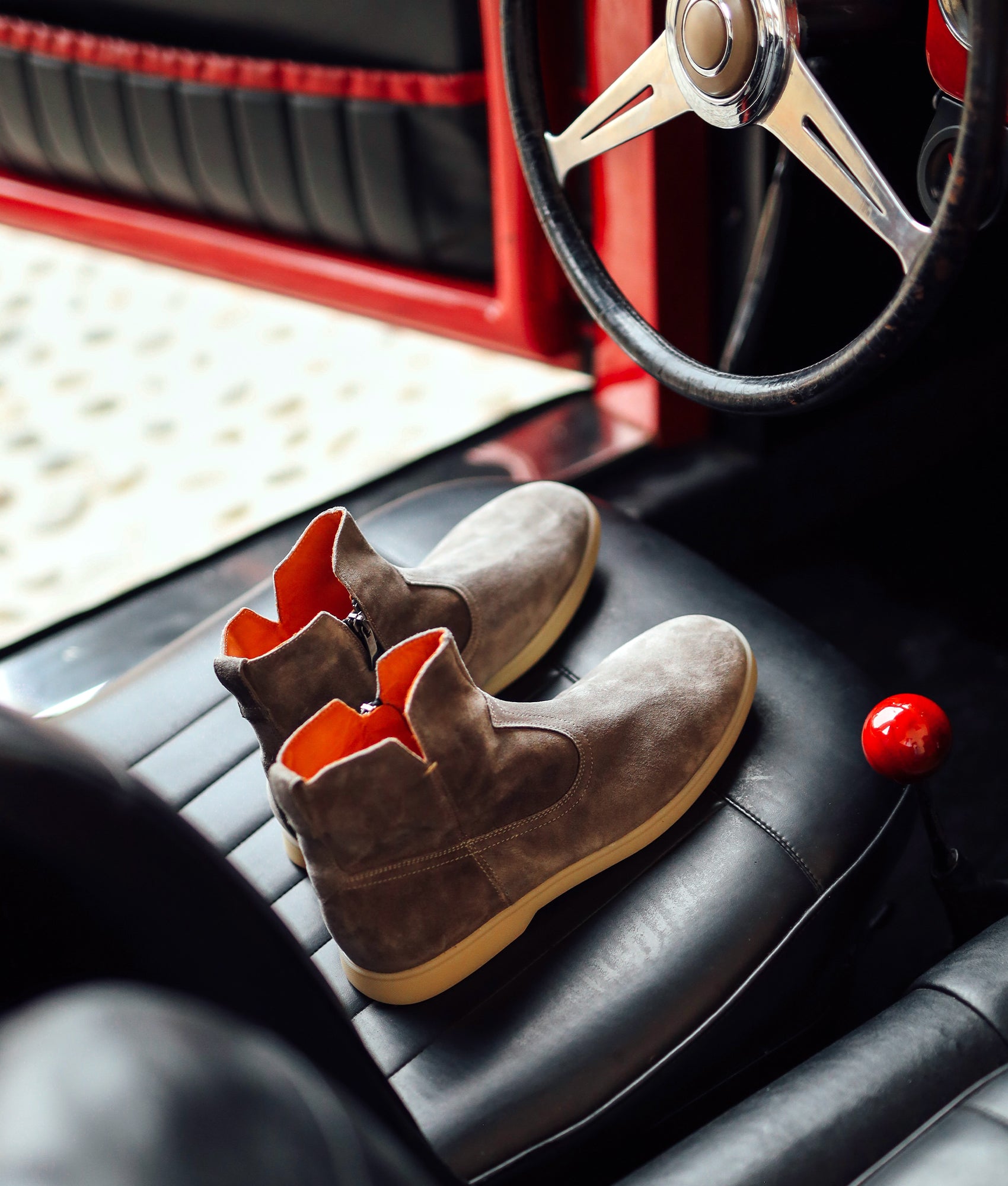 L'Artista Zip Boot :: Slate - Image 3