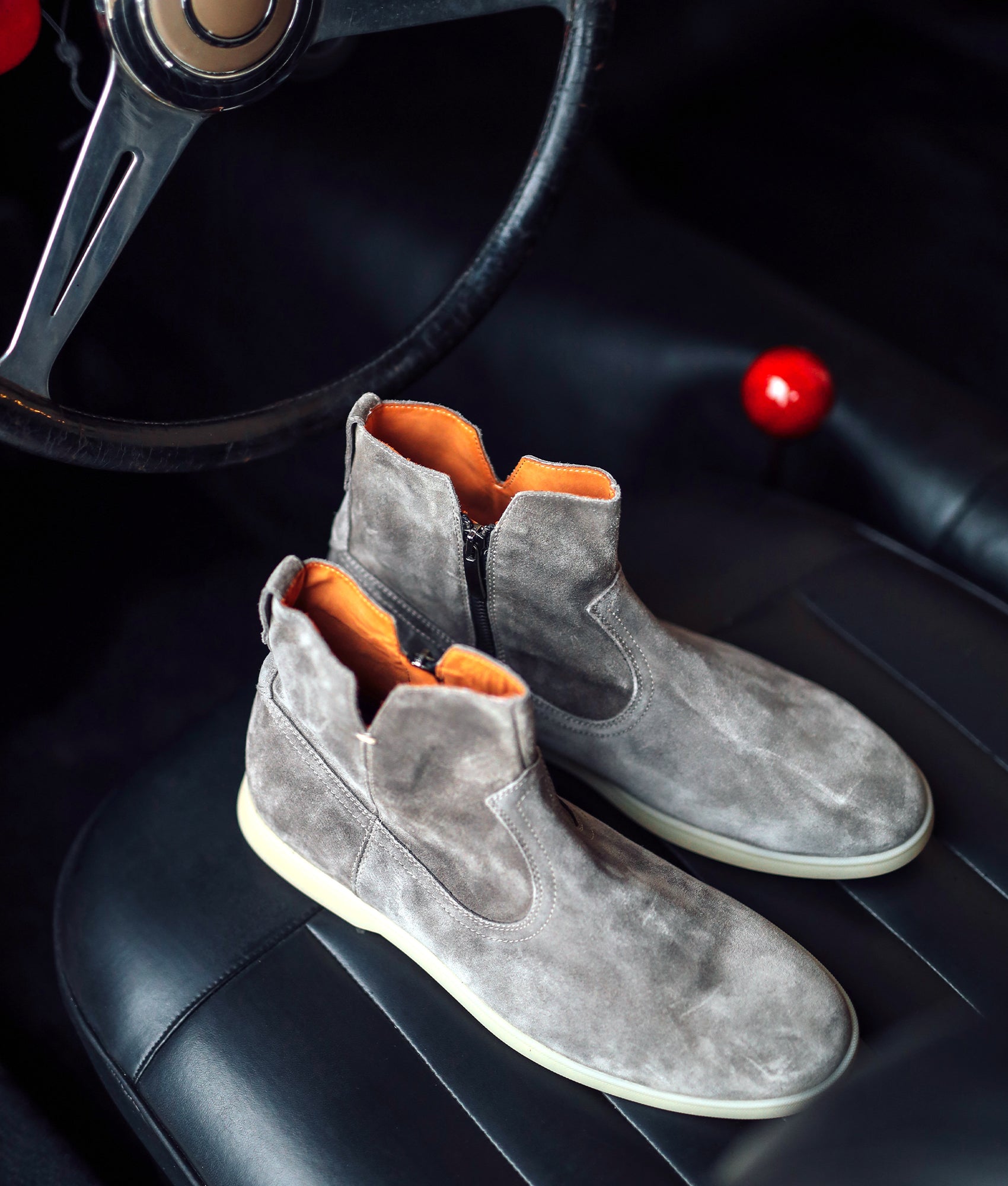 L'Artista Zip Boot :: Slate - Image 8