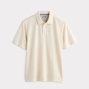 Lucchese Pima Blend Polo :: Cream