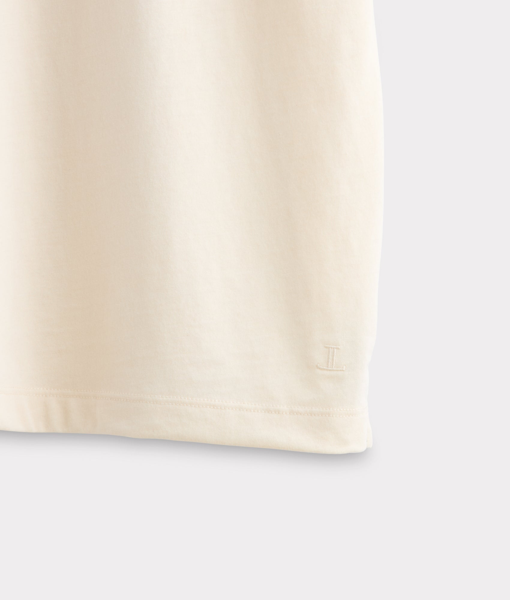 Lucchese Pima Blend Polo :: Cream - Image 5