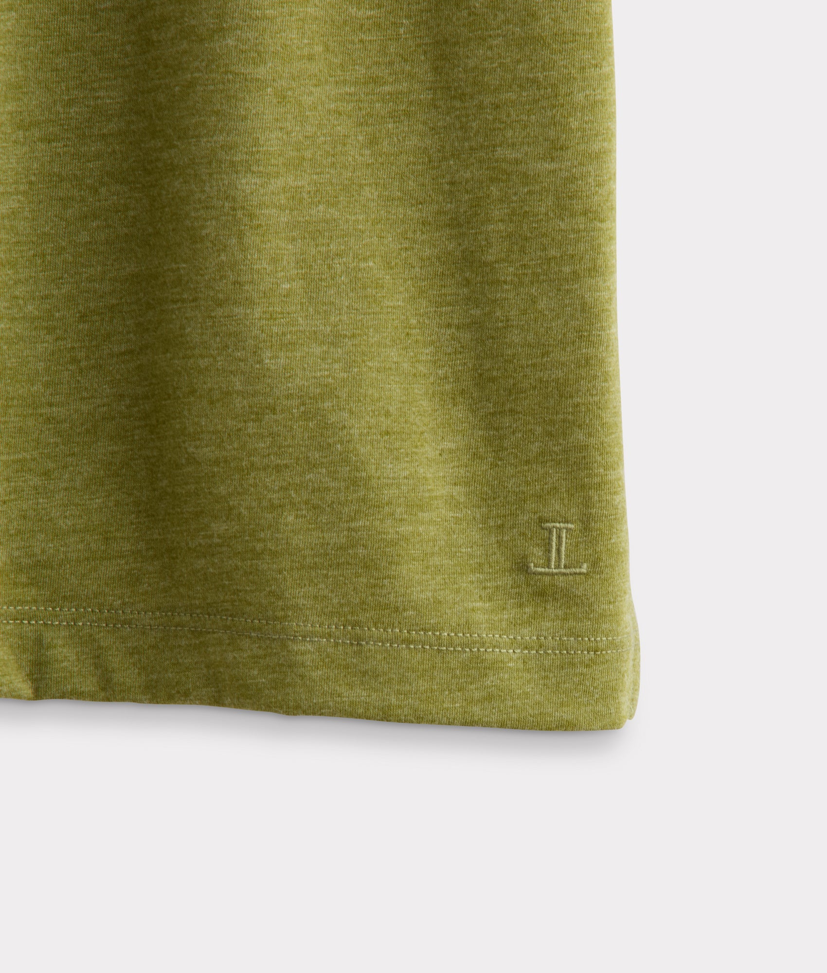 Lucchese Pima Blend Polo :: Olive - Image 5