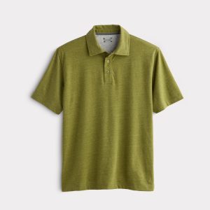 Lucchese Pima Blend Polo :: Olive