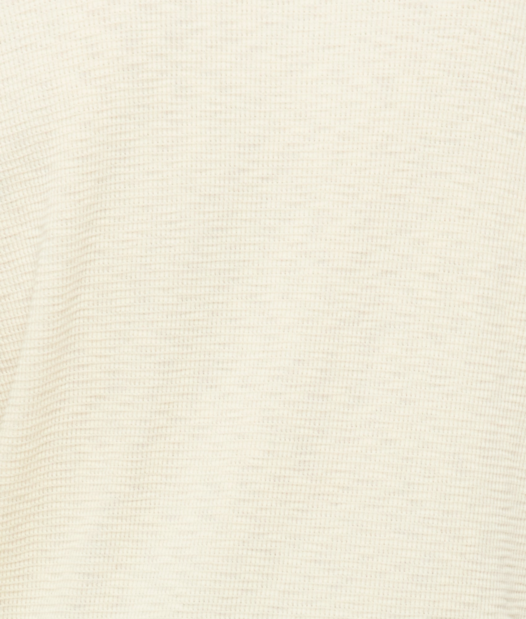 Dylan Waffle Henley :: Ecru - Image 3