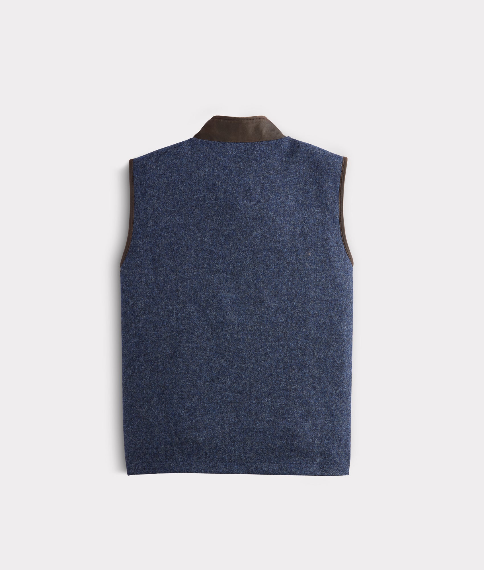 Ashville Wool Vest :: Blue - Image 3