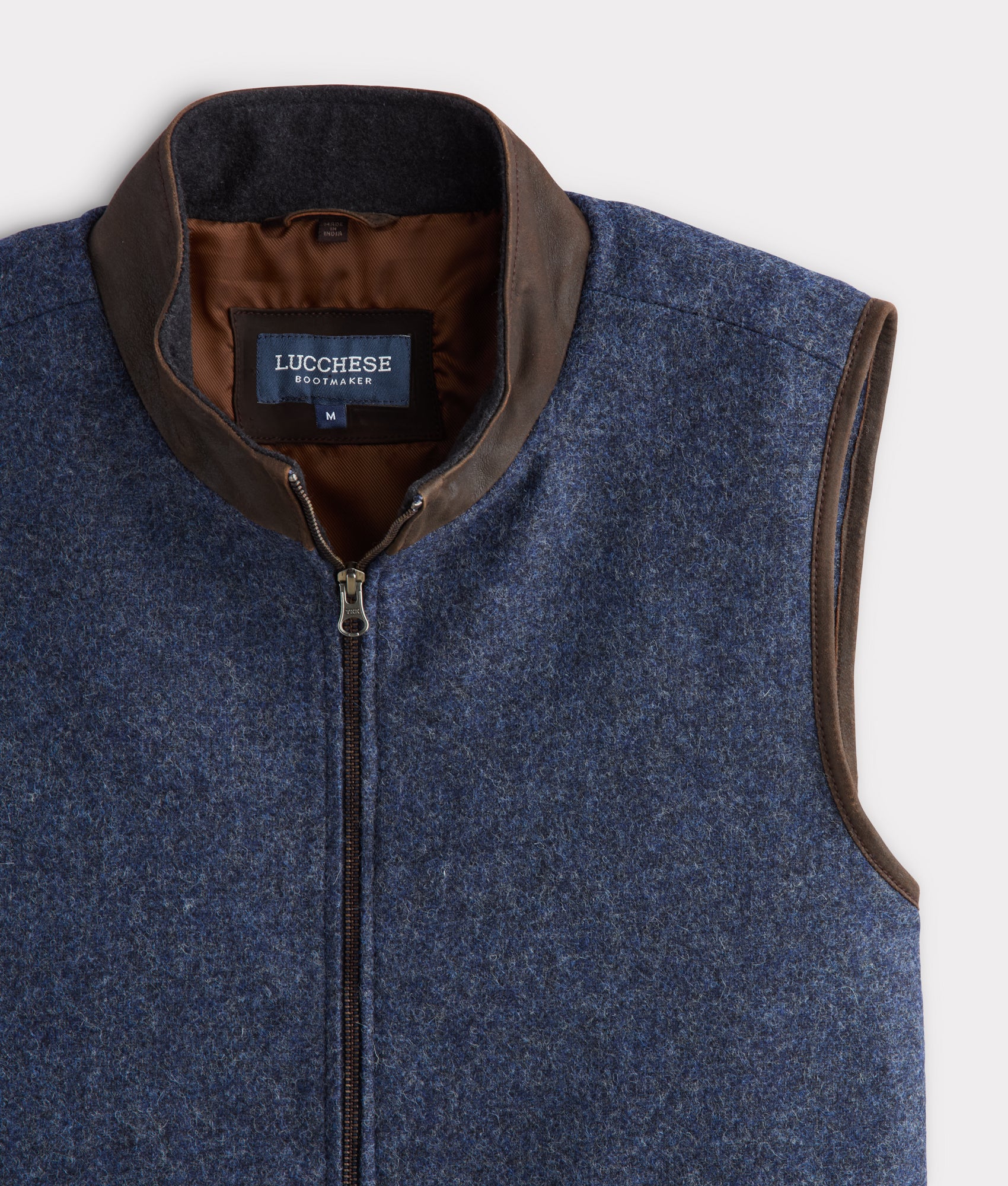Ashville Wool Vest :: Blue - Image 4