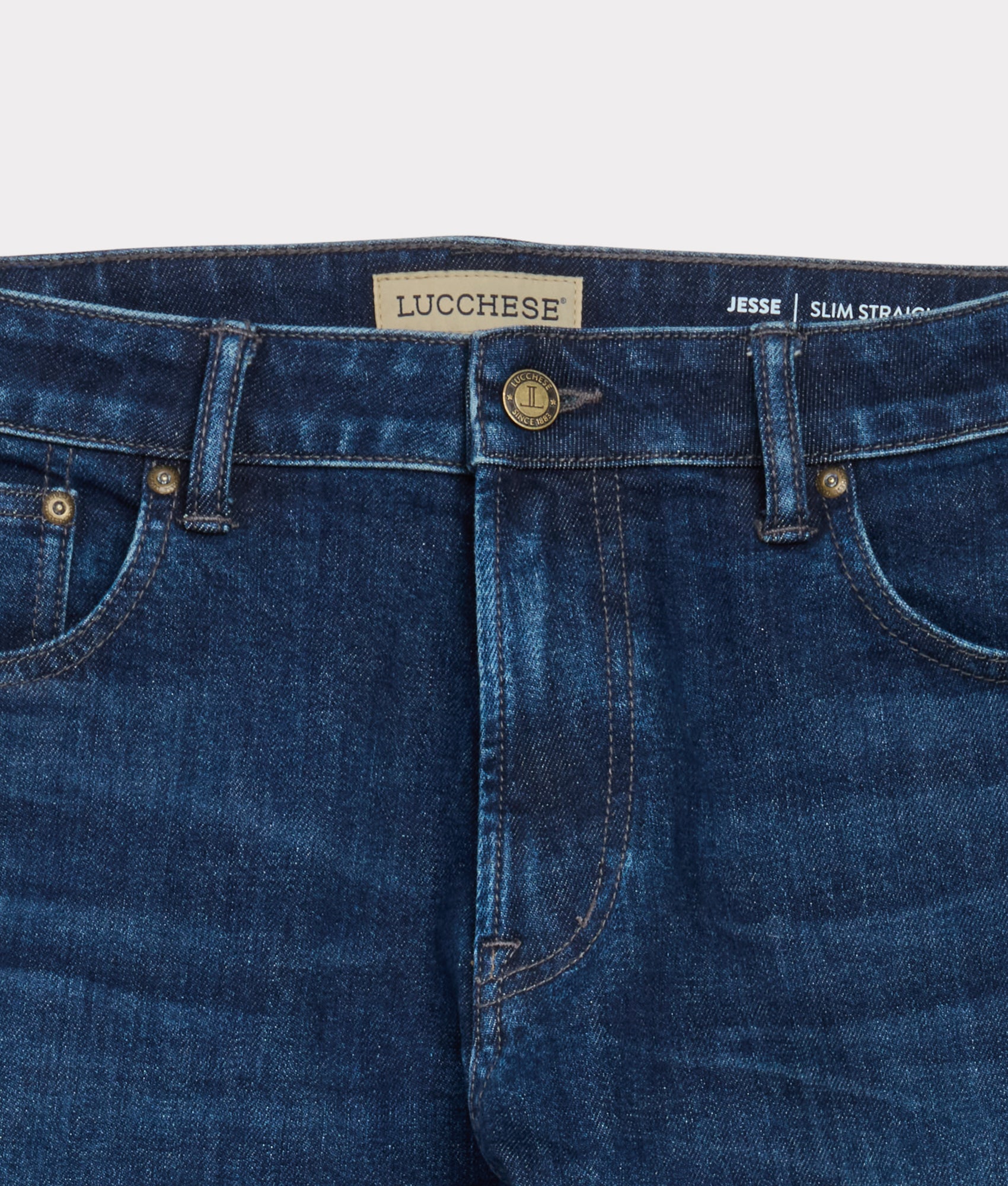 Jesse Men's Slim Straight Jean :: River - Image 3