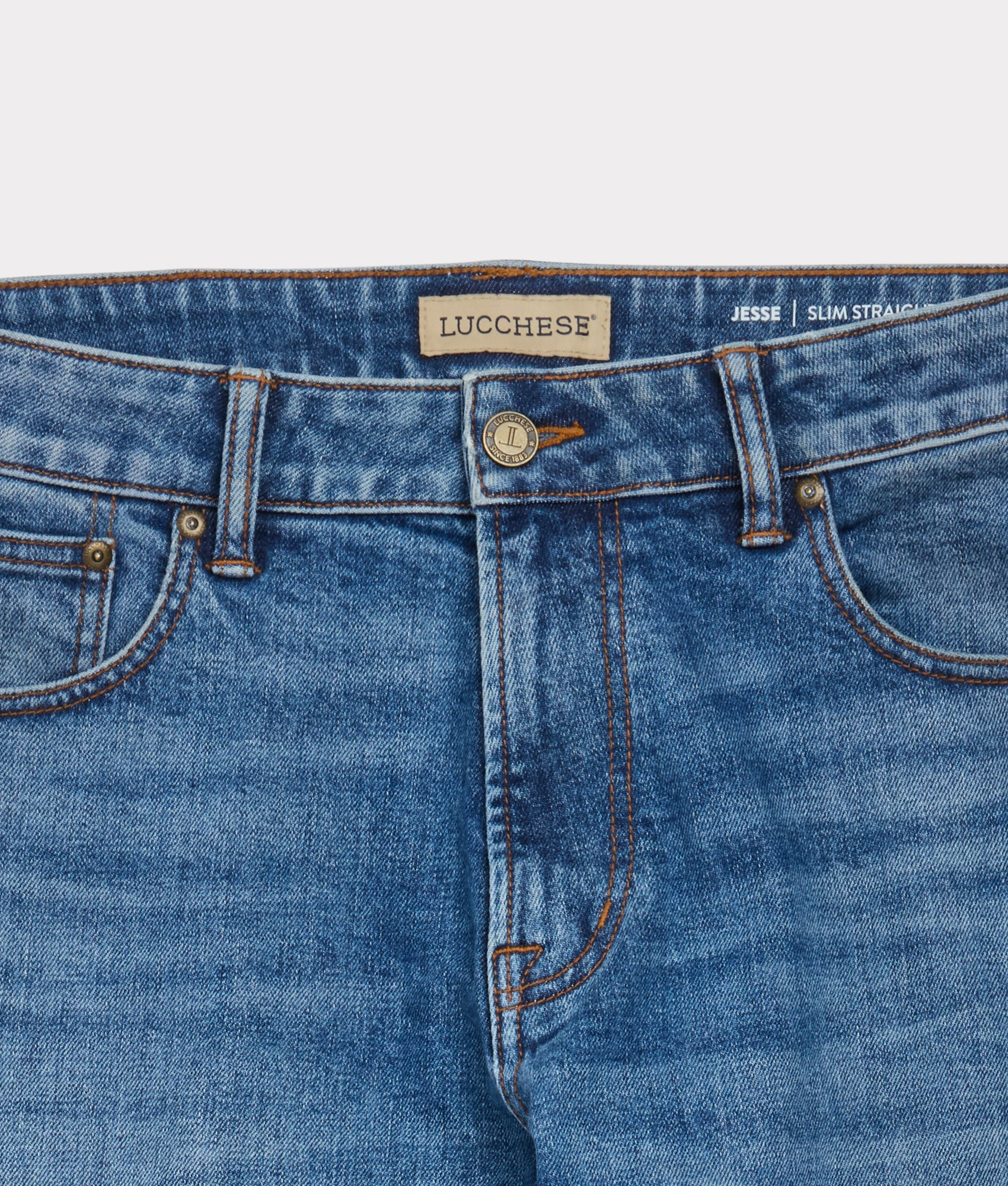 Jesse Men's Slim Straight Jean :: True Blue - Image 4