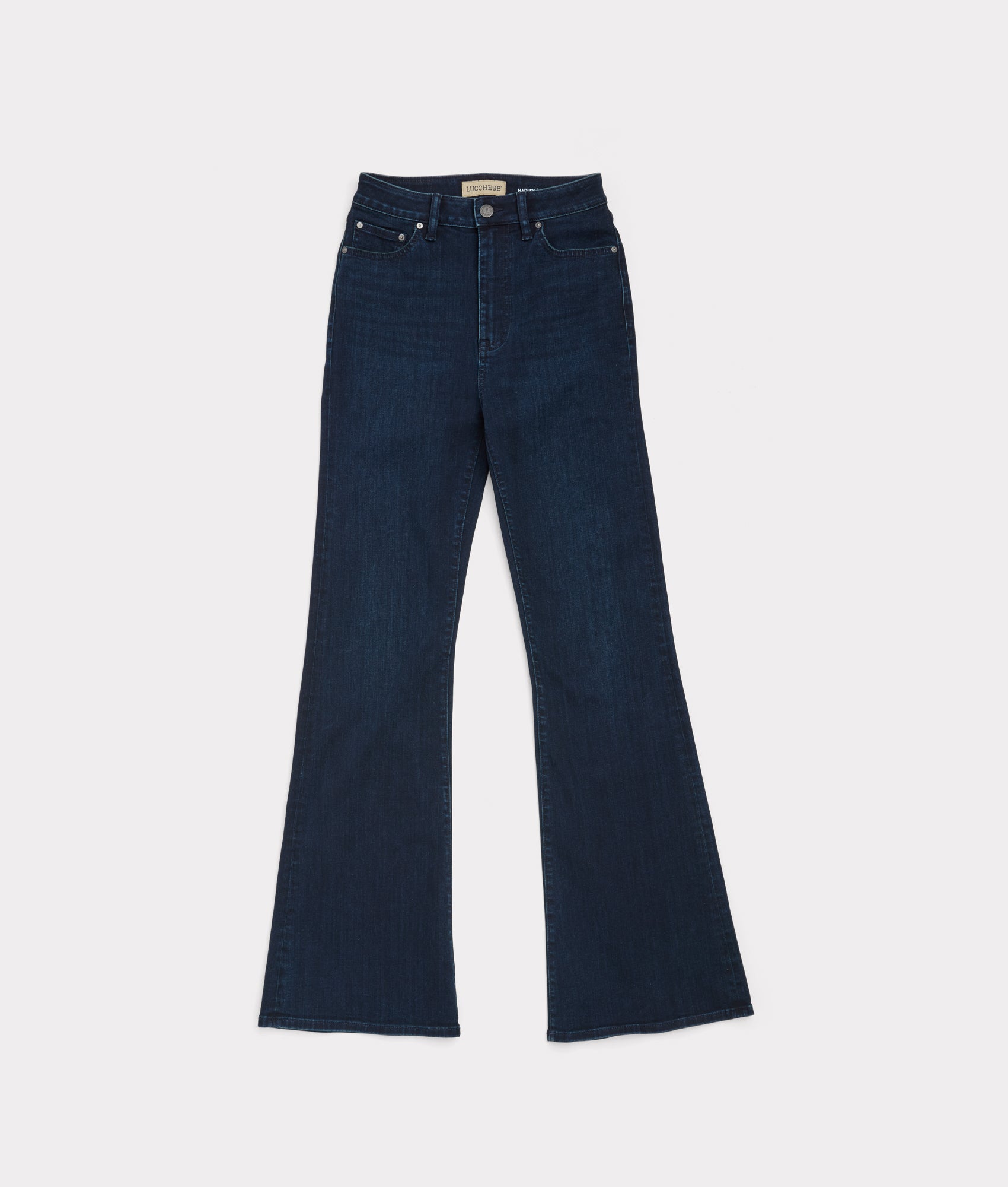 Hadley High-Waist Flare Jean :: Blue Northern