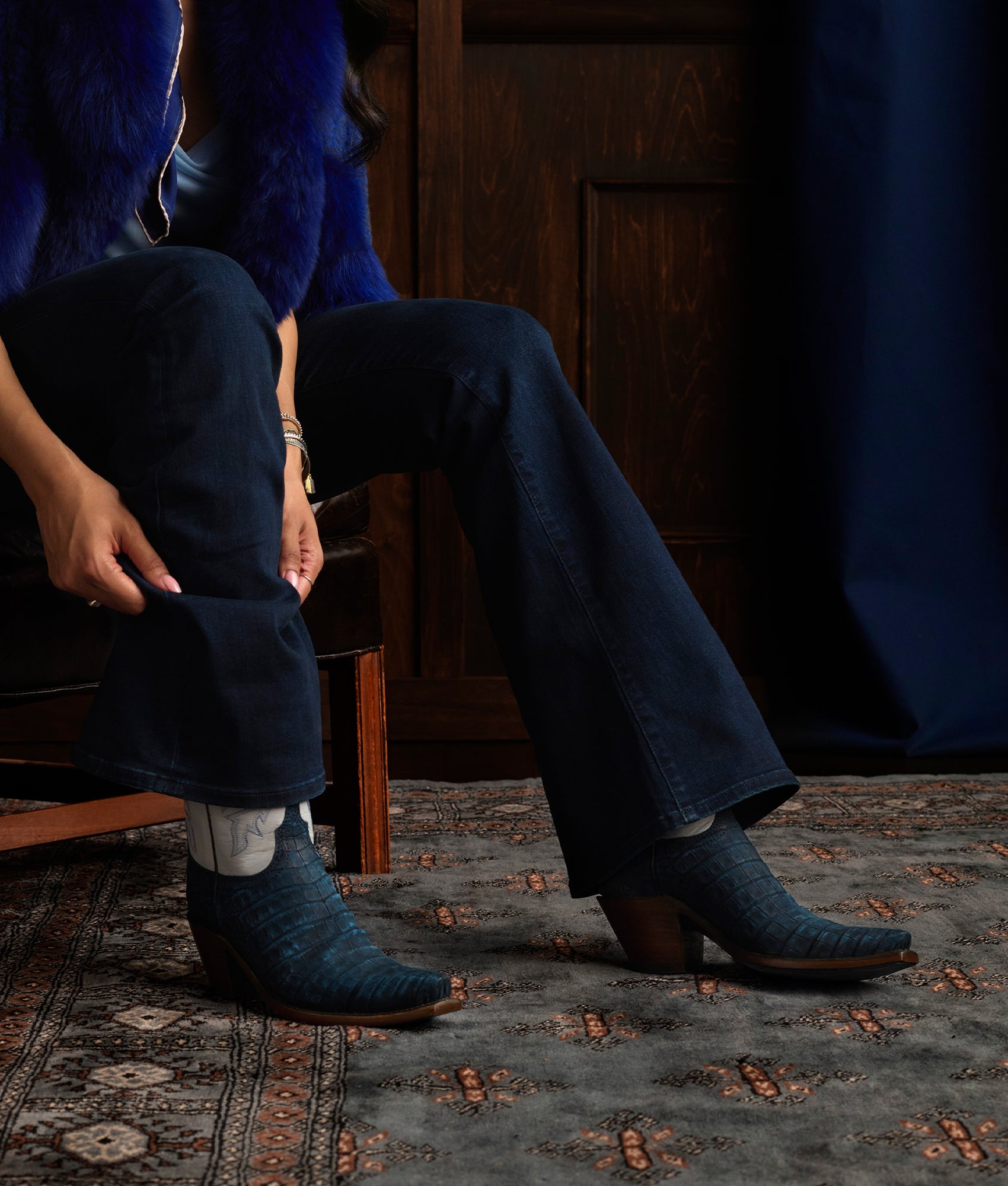 Dale Exotic :: Navy - Image 3