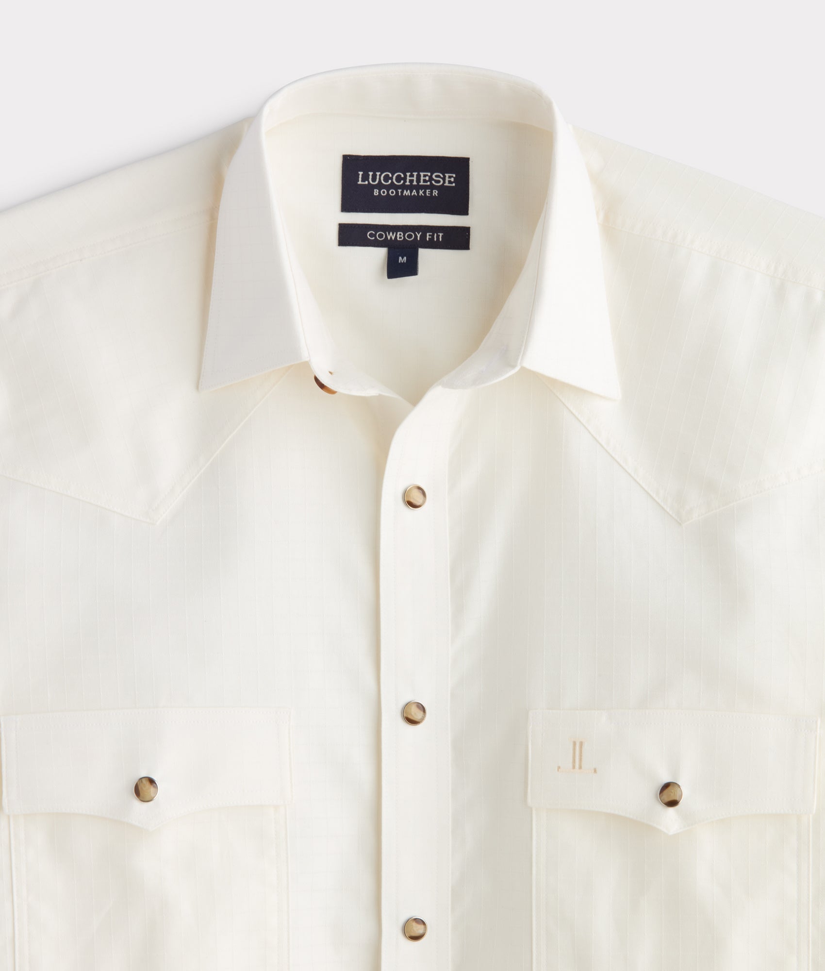 El Paso Cowboy Fit :: Ecru - Image 4