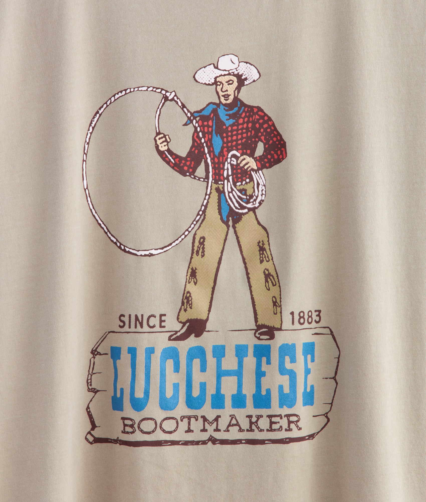 Trail Boss Tee :: Sand - Image 3