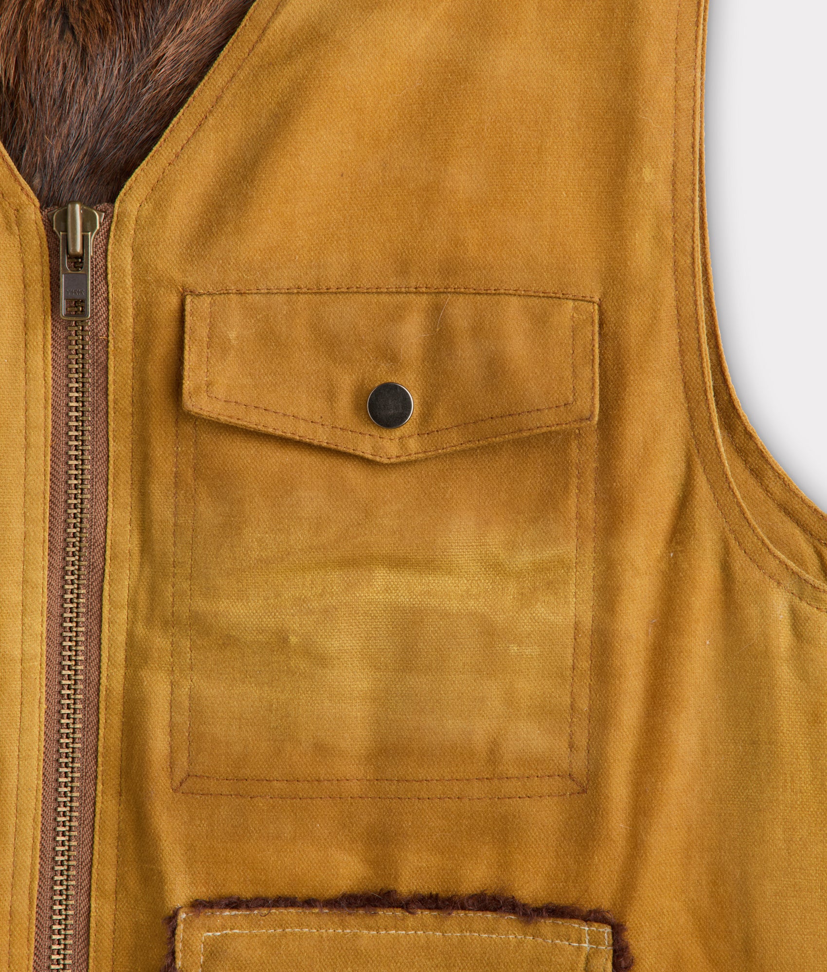 McGuire Vest :: Khaki - Image 8