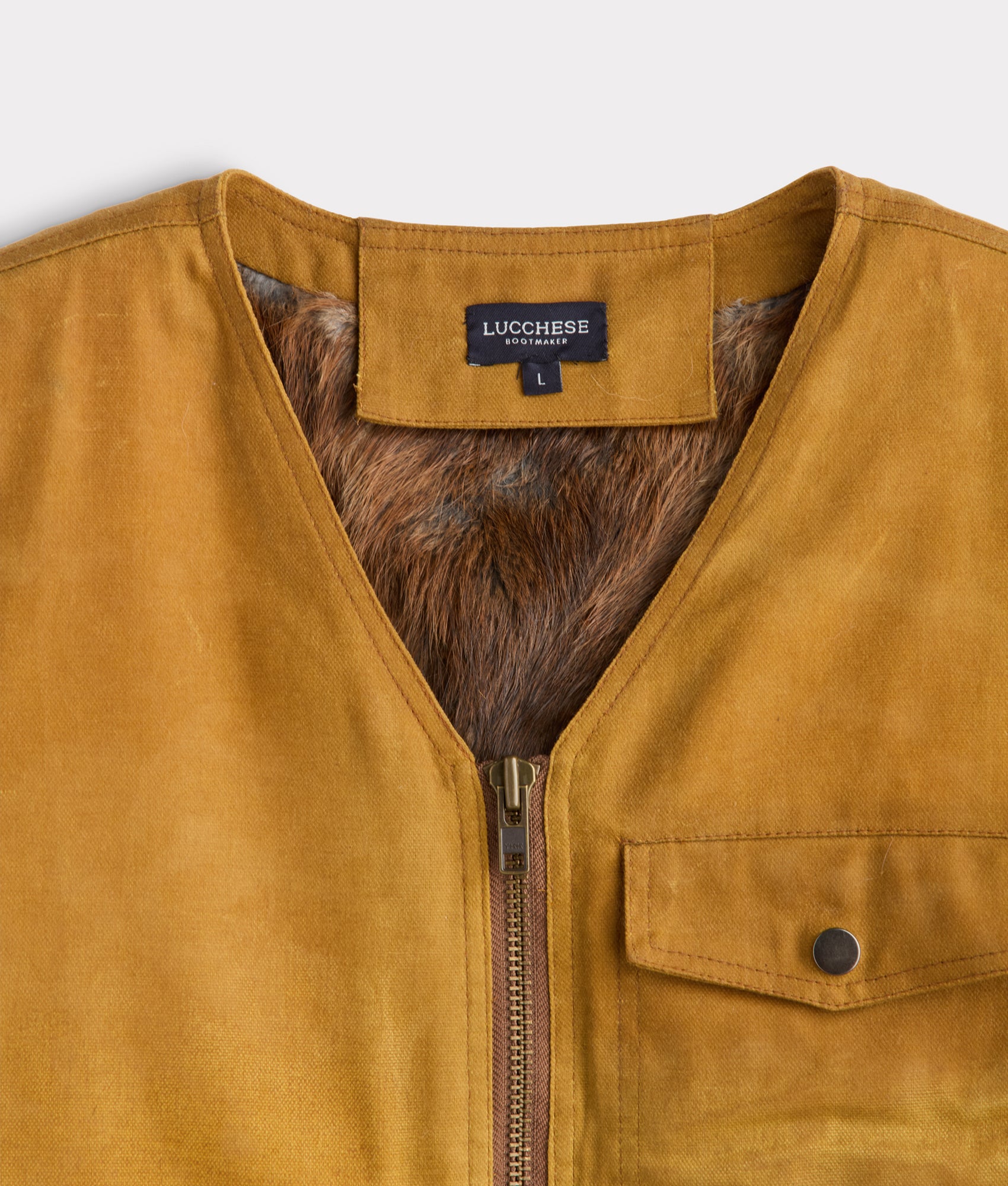 McGuire Vest :: Khaki - Image 4