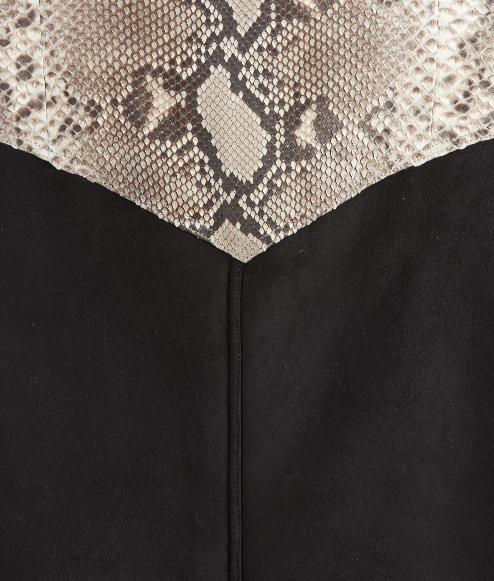 Dustin Exotic Vest :: Charcoal - Image 7