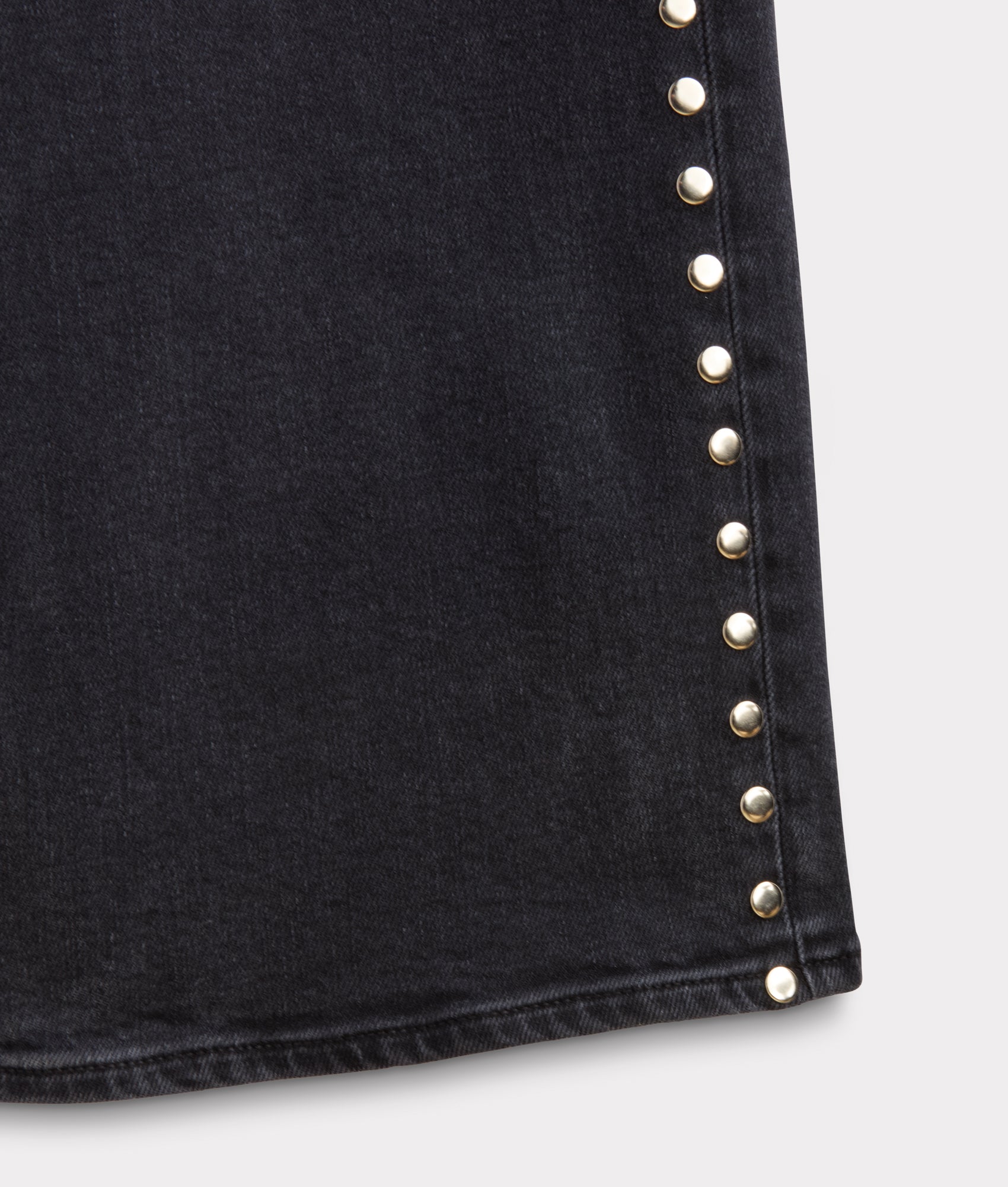 Briar High-Rise Straight Leg Jean :: Chimney With Studs - Image 8