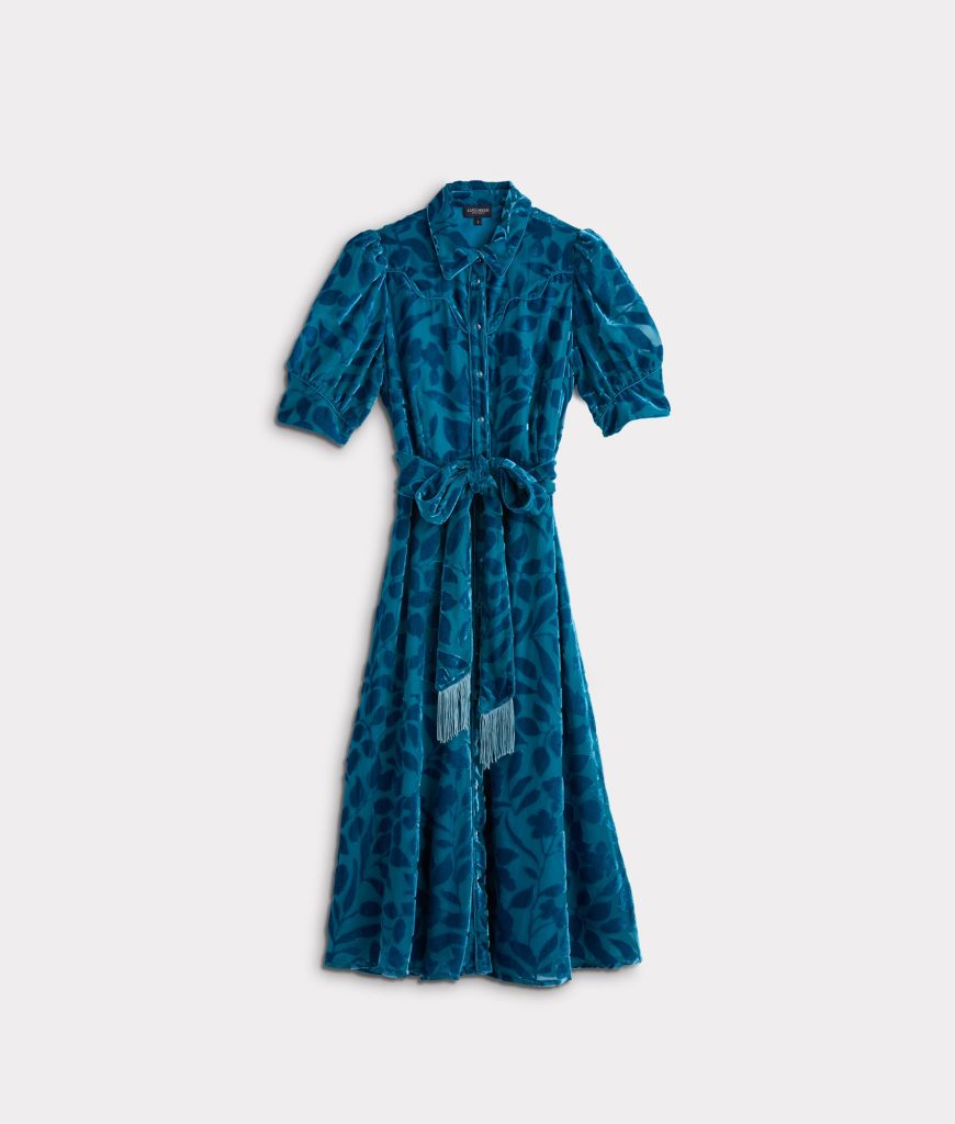 Avery Velvet Dress :: Multi