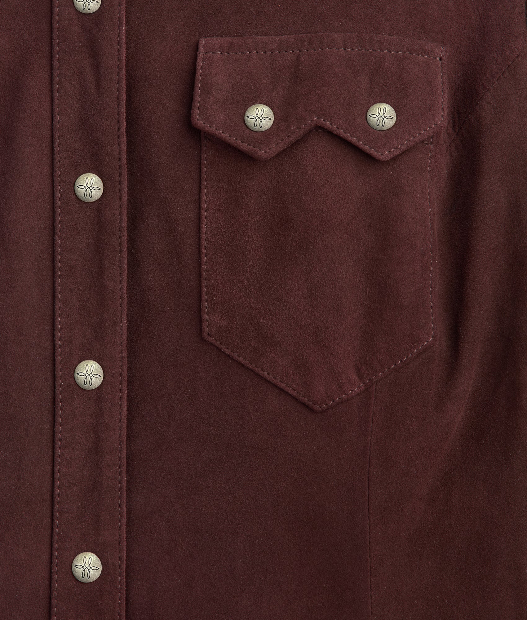 Delilah Suede Duster :: Chocolate - Image 6