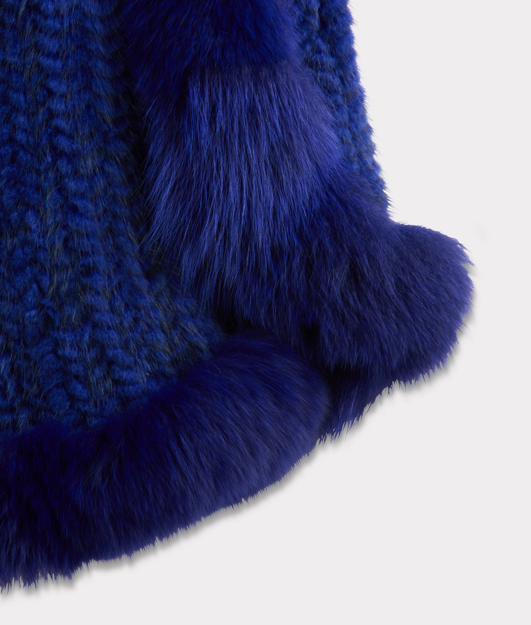Royale Fur Cape :: Royal Blue - Image 5