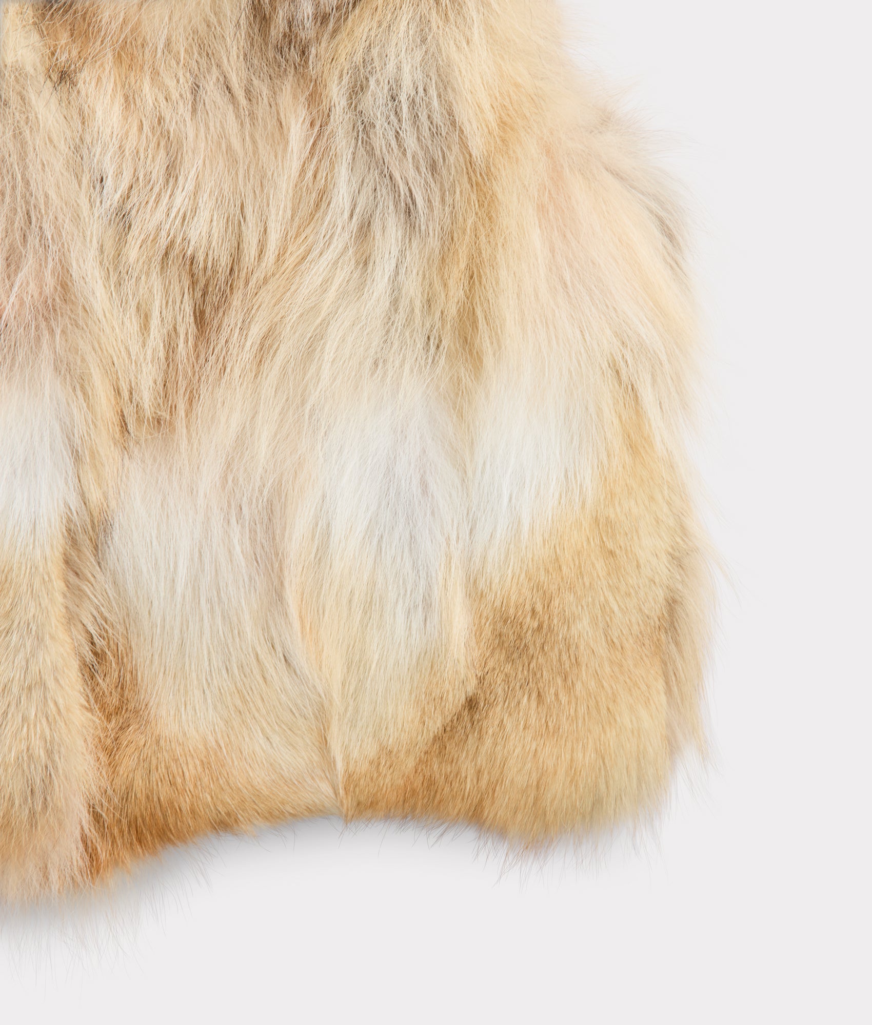 Kirsta Fur Vest :: Natural - Image 5