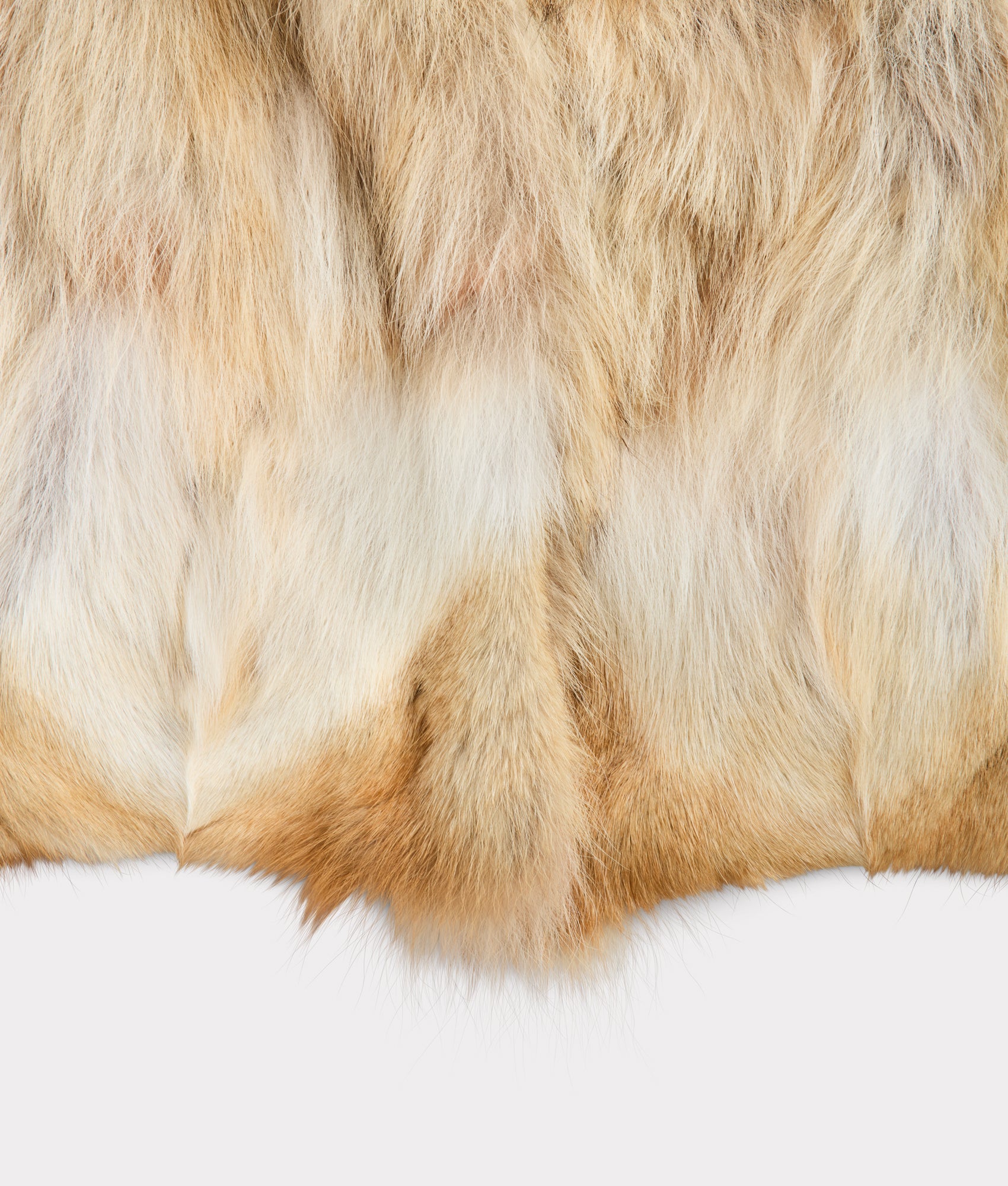 Kirsta Fur Vest :: Natural - Image 4