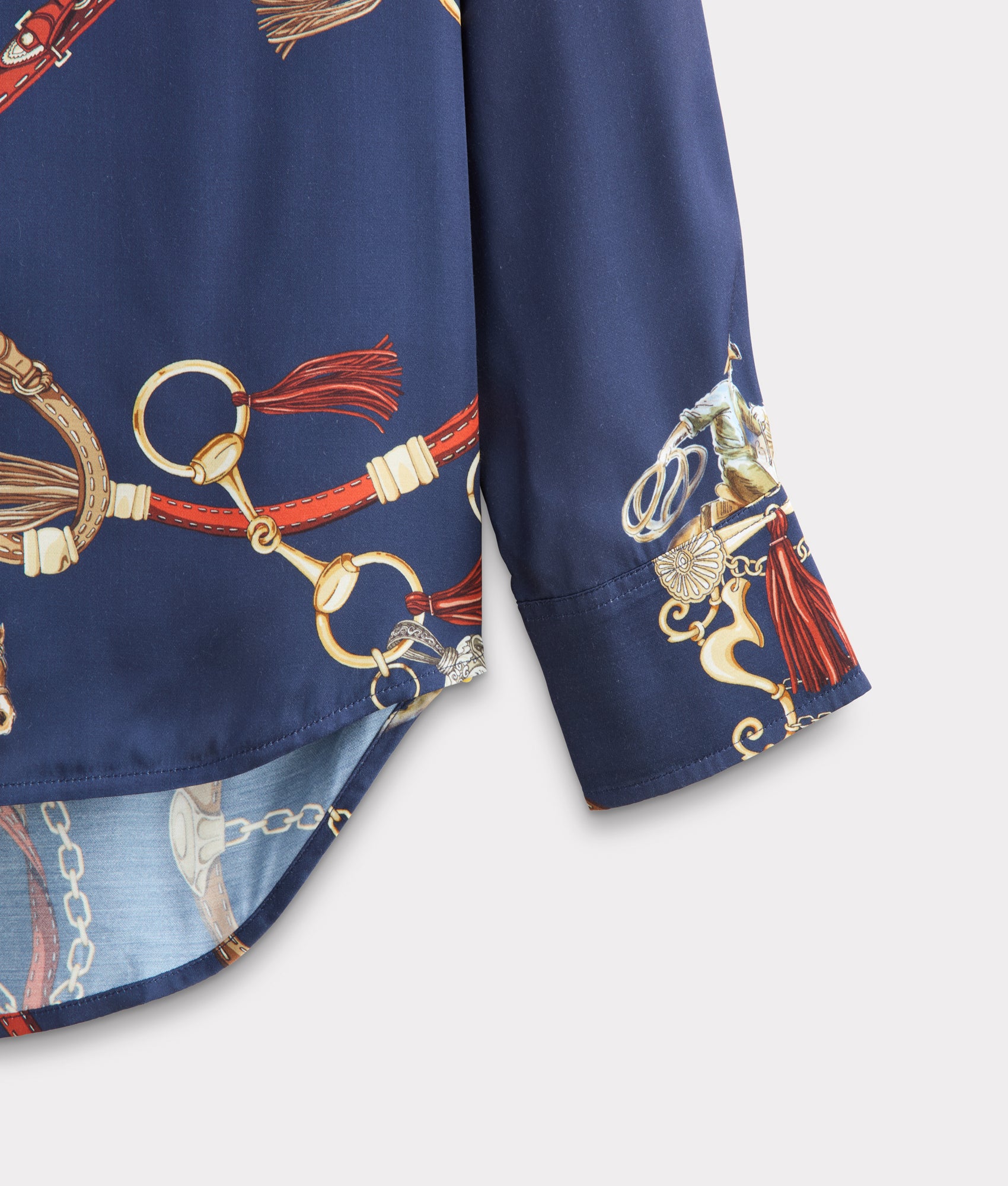 Carolina Blouse :: Navy/Multi - Image 7