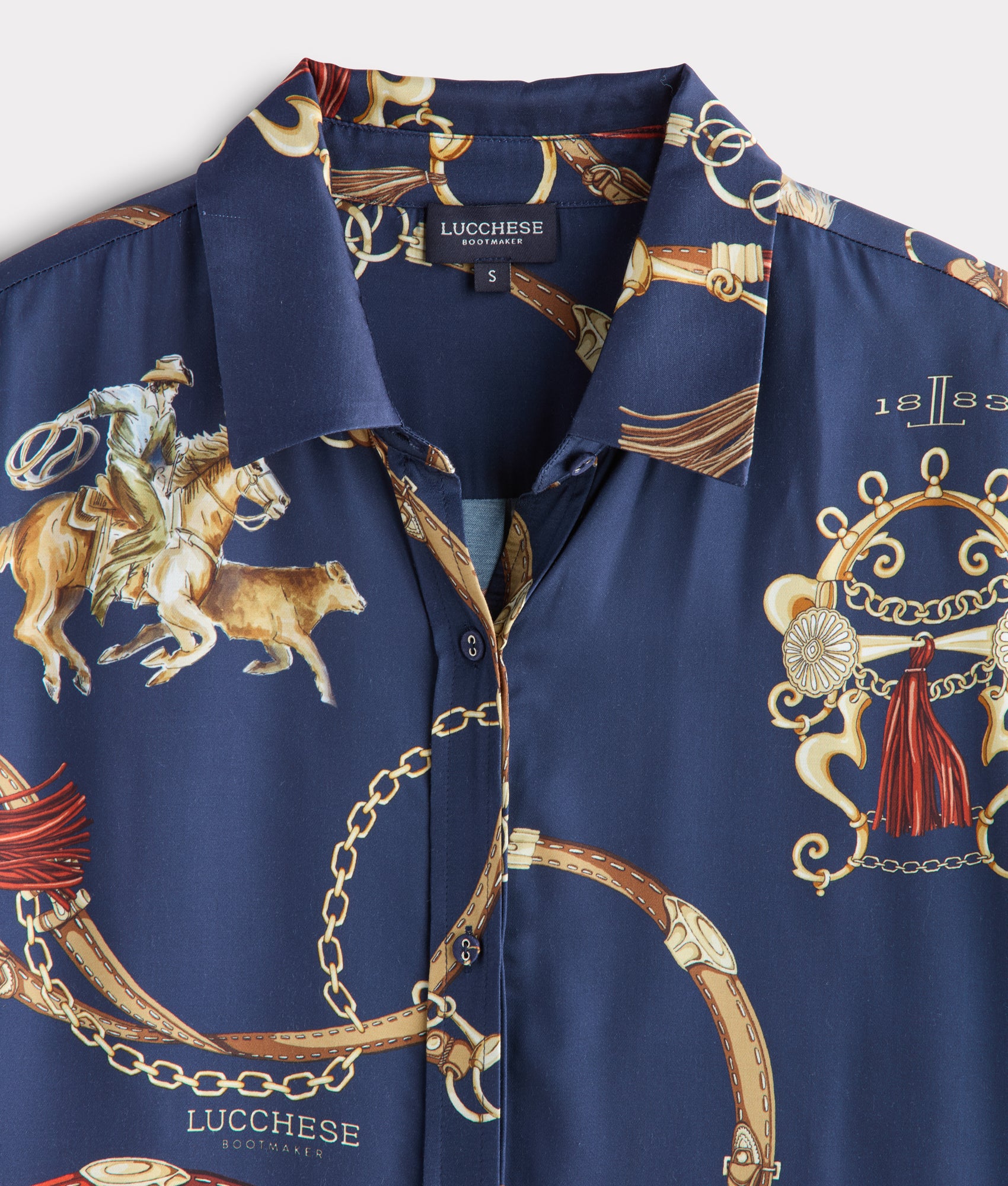 Carolina Blouse :: Navy/Multi - Image 3