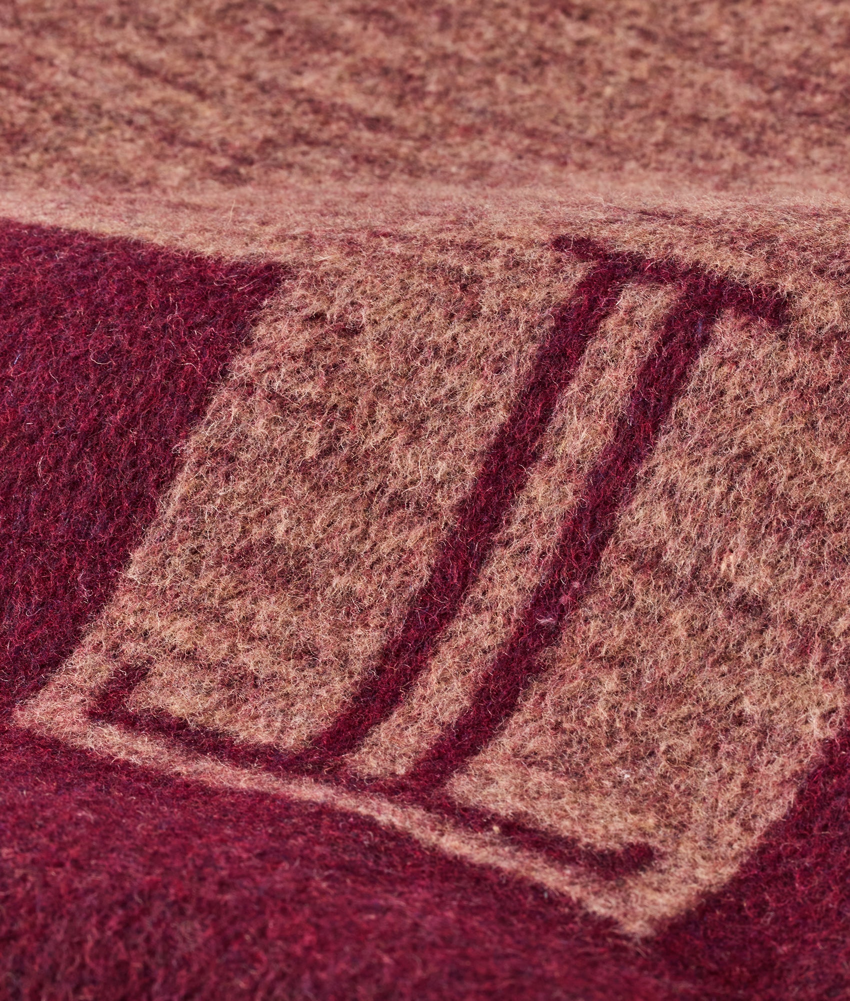 Ritual Blanket :: Burgundy - Image 5