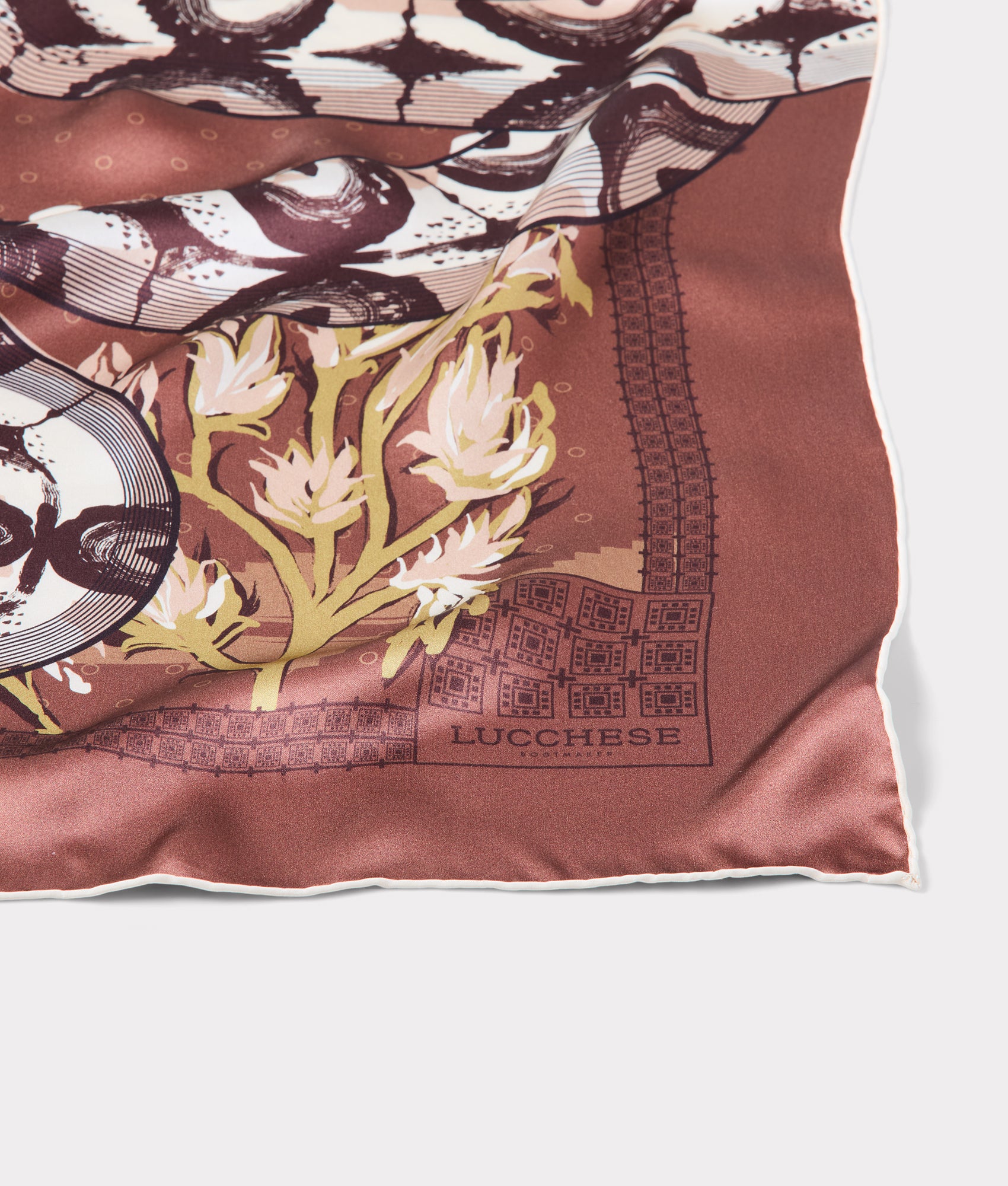 Diamondback Scarf :: Taupe - Image 3