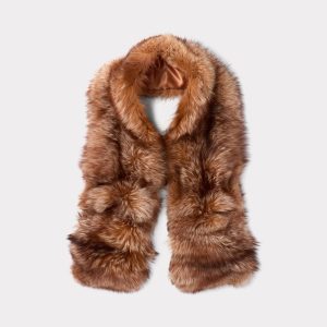 Pelliccia Handwarmer Scarf :: Brown