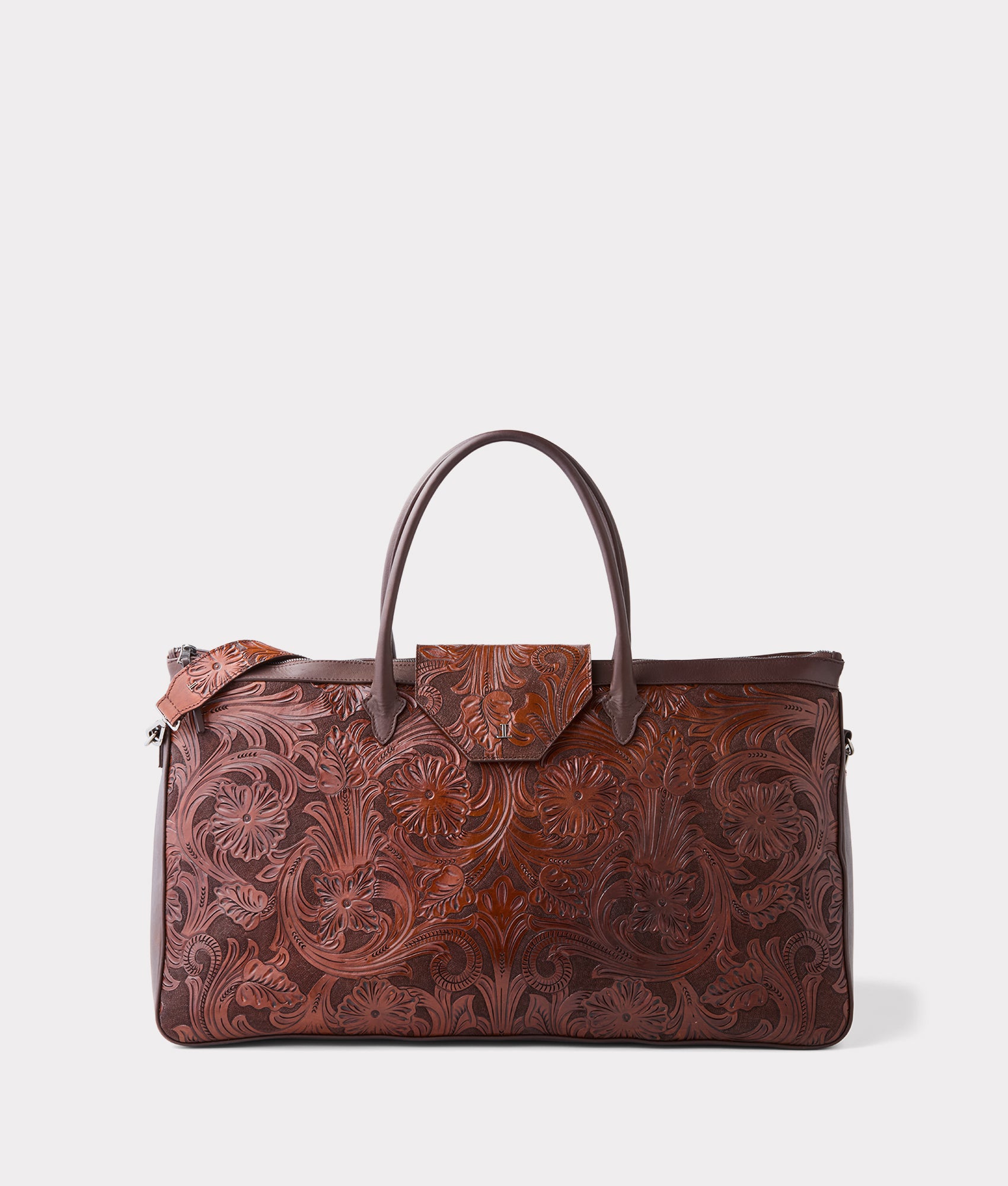 Intagliare Weekender Bag :: Congac - Image 4