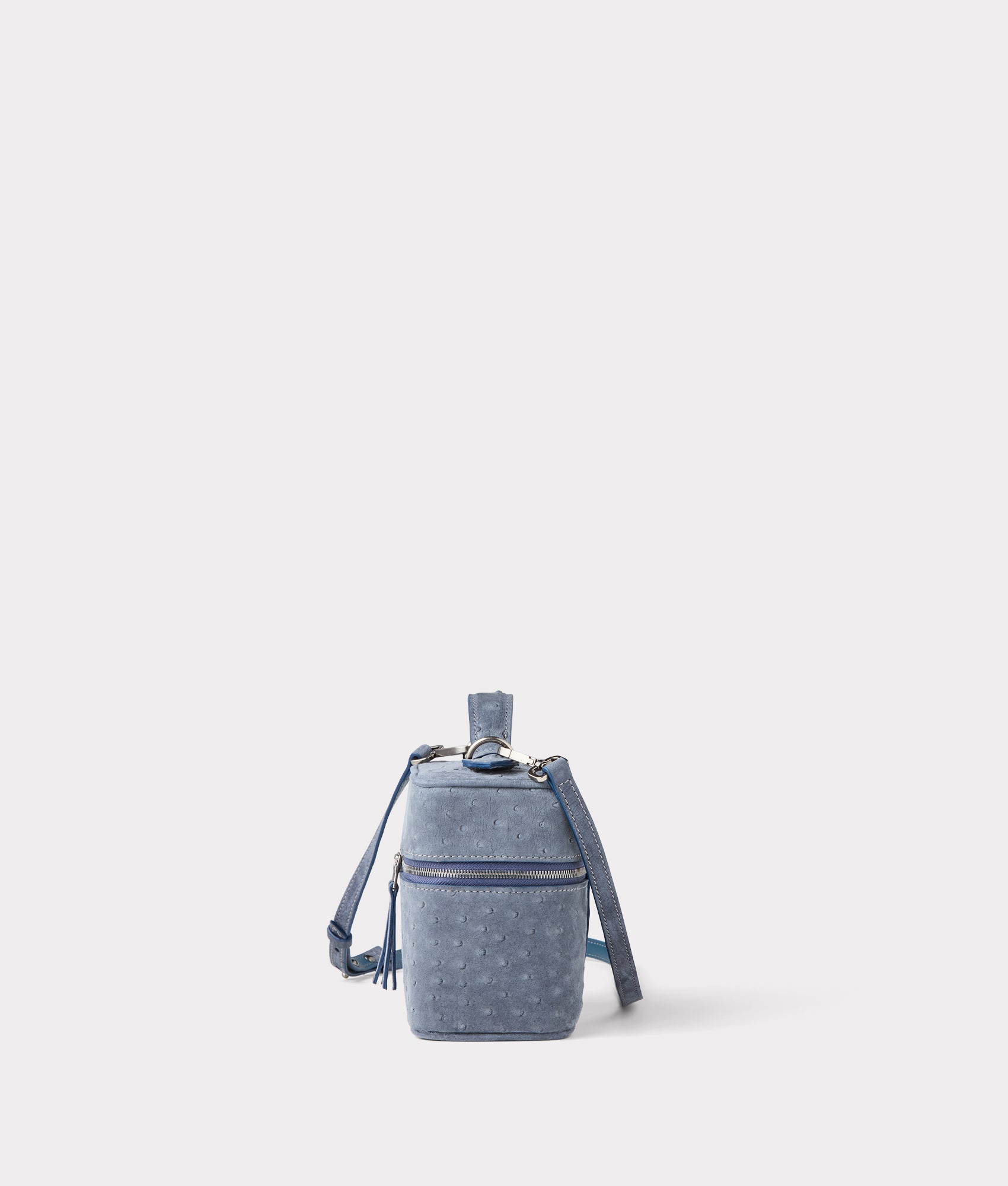 Lauren Exotic Vanity Tote :: Storm Blue - Image 5