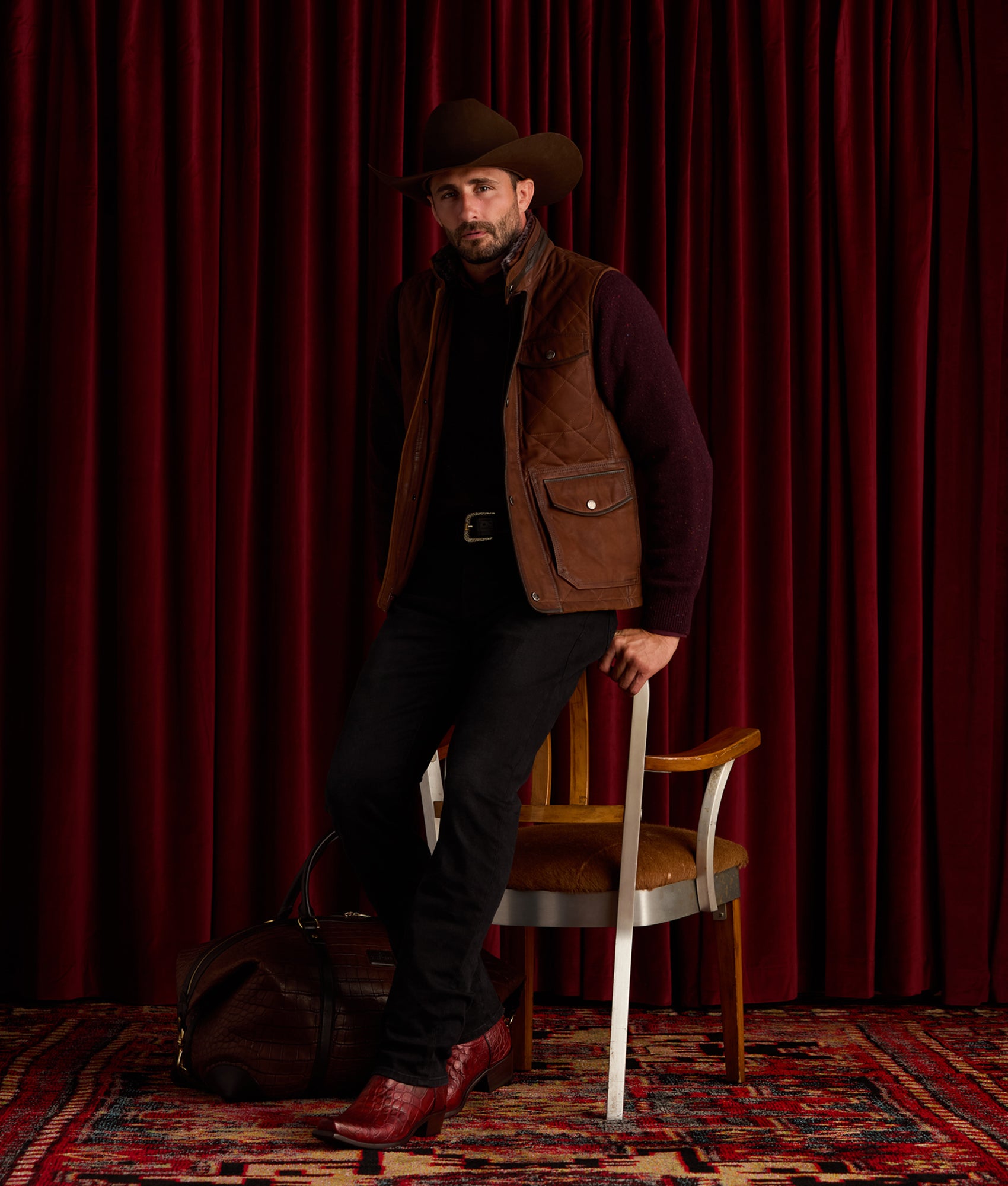 Jesse Men's Slim Straight Jean :: Oil Resin - Image 6