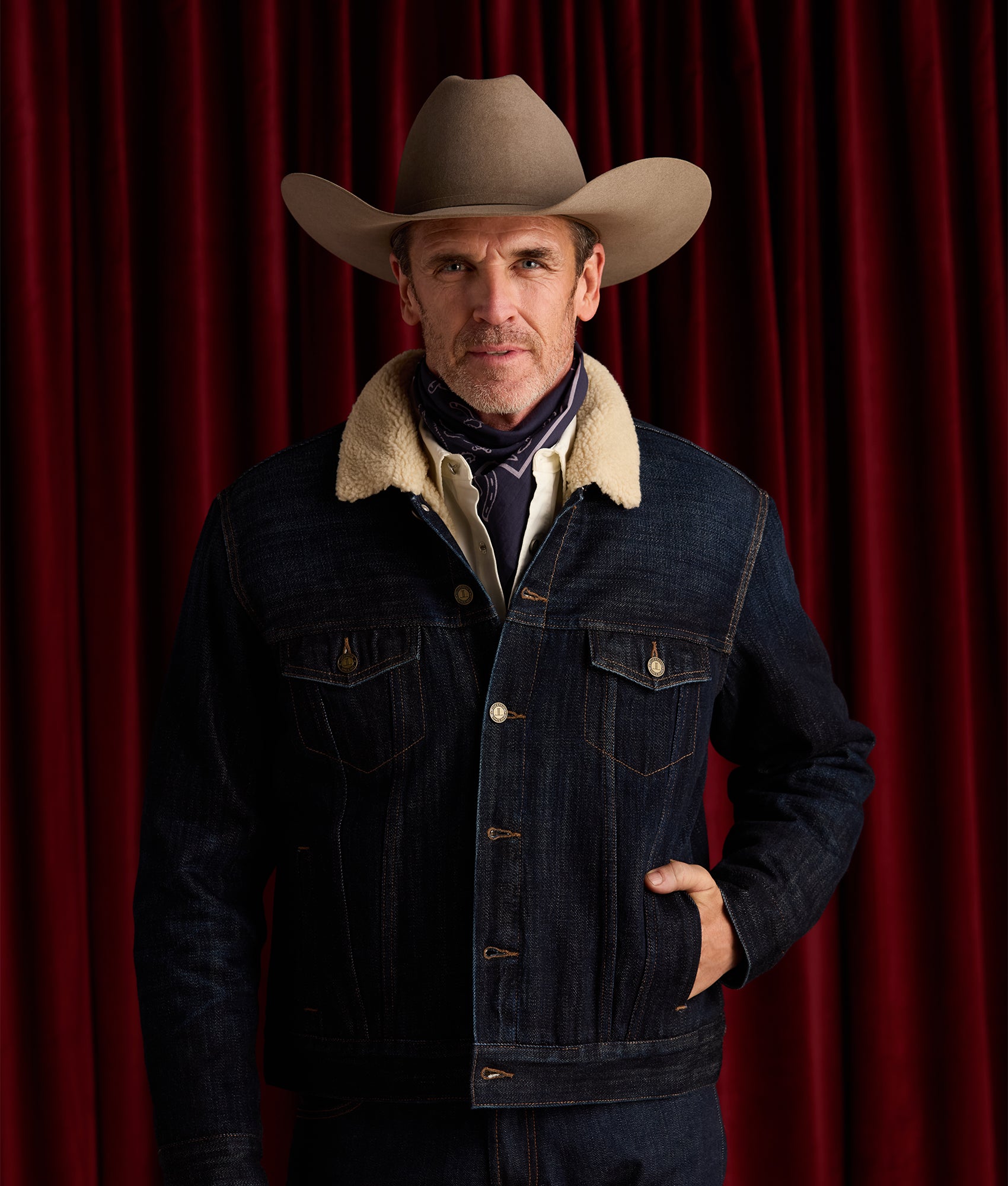 Journey Denim Trucker Jacket :: New Moon - Image 2