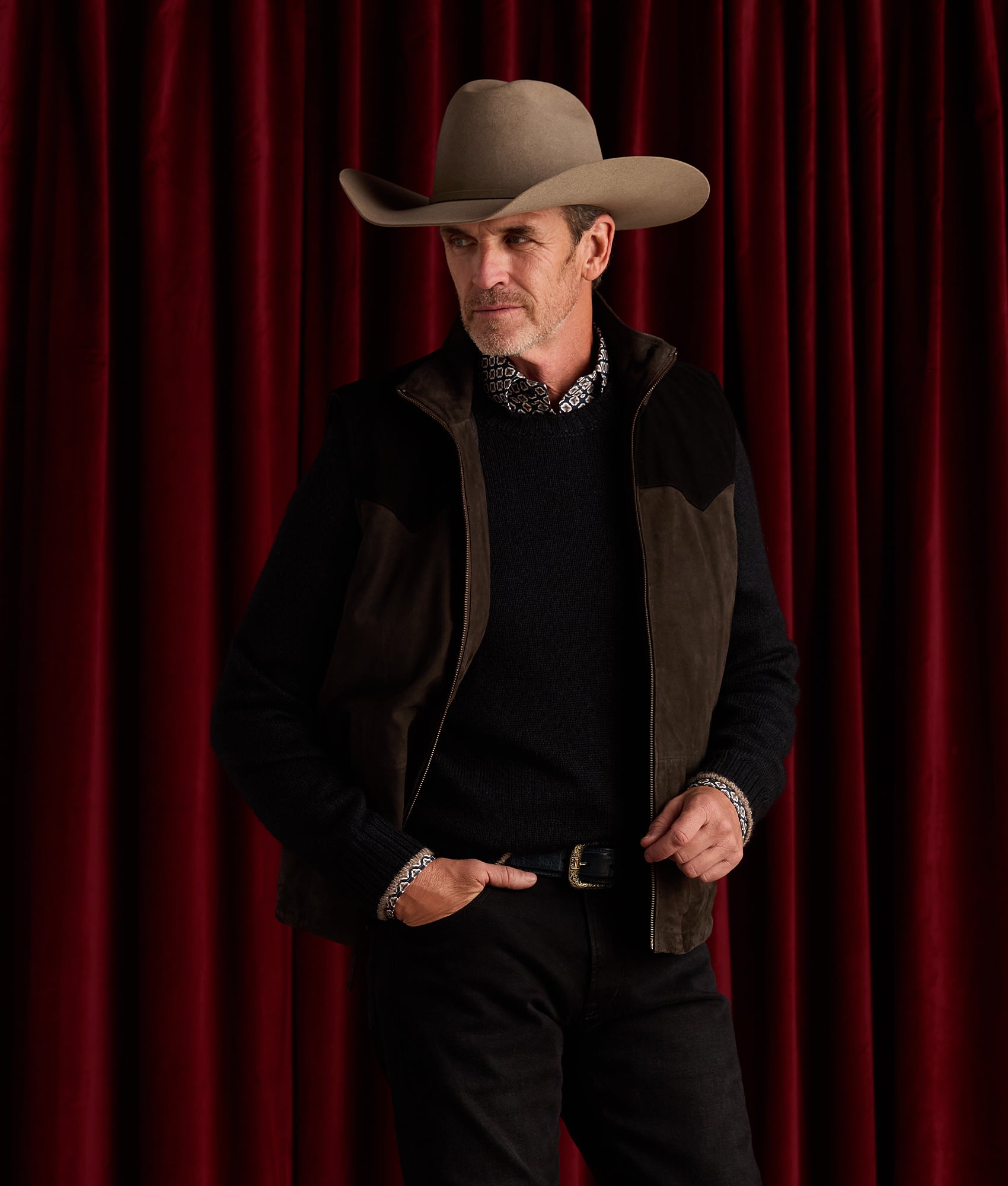 Rit Two-Tone Vest :: Charcoal - Image 2