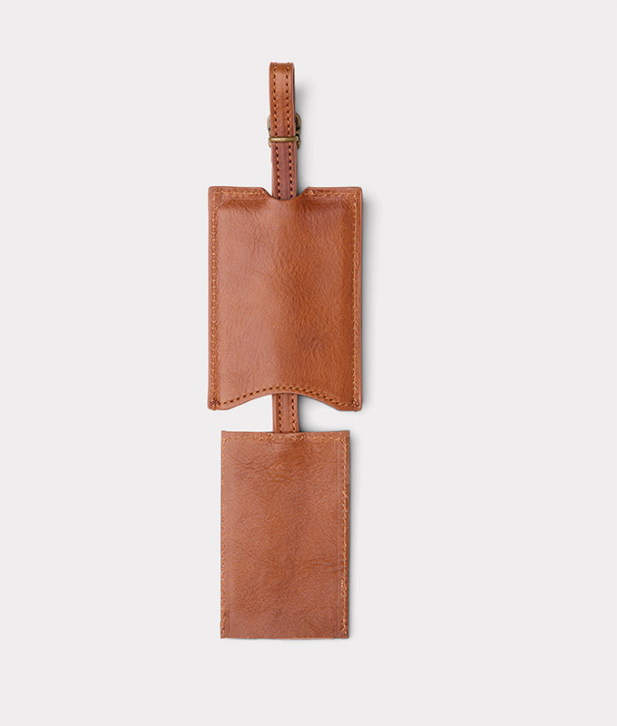 Cosimo Luggage Tag :: Cognac - Image 3