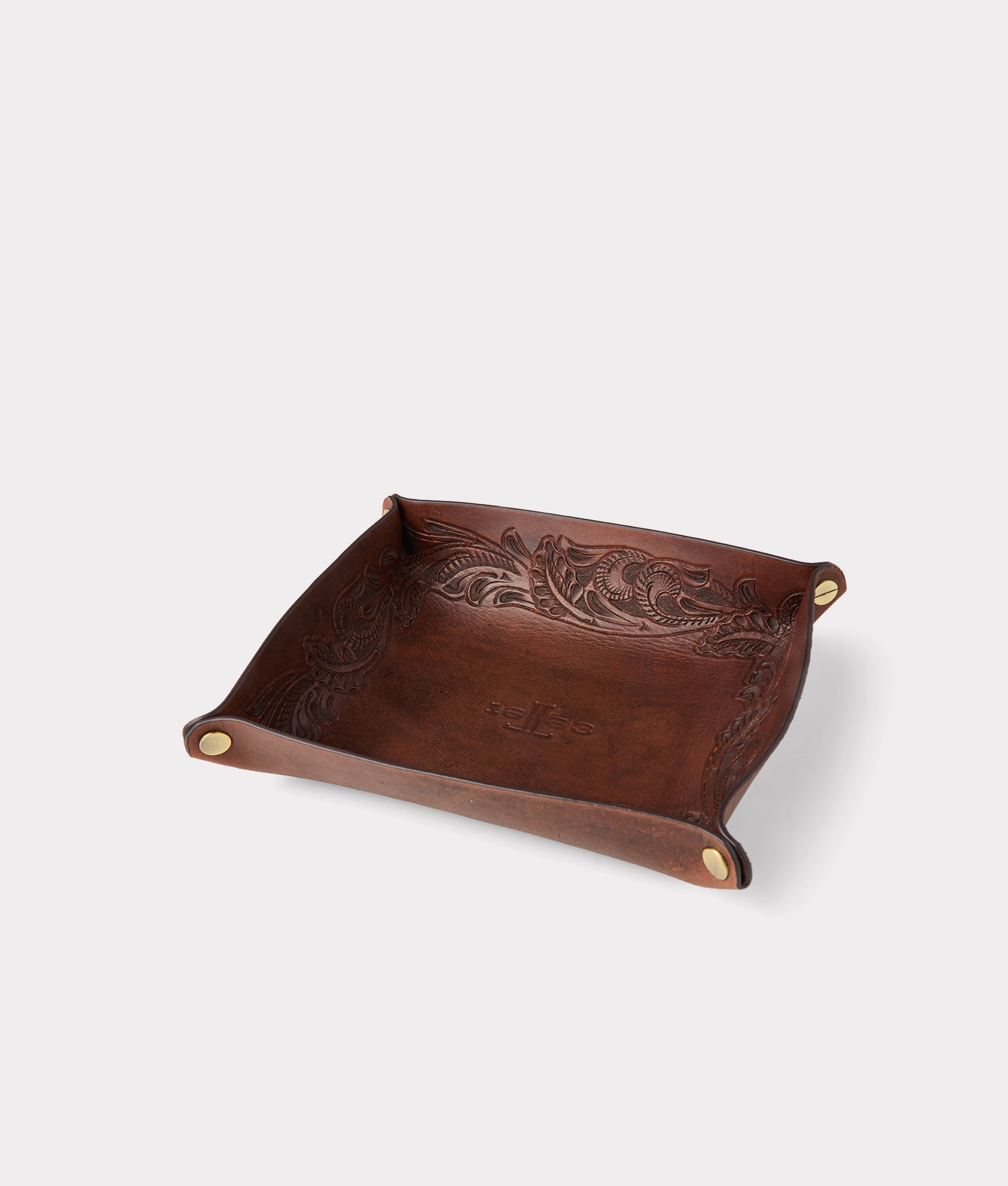 Carver Valet Tray :: Brown - Image 2