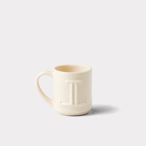 Mirrored L Mug :: Natural