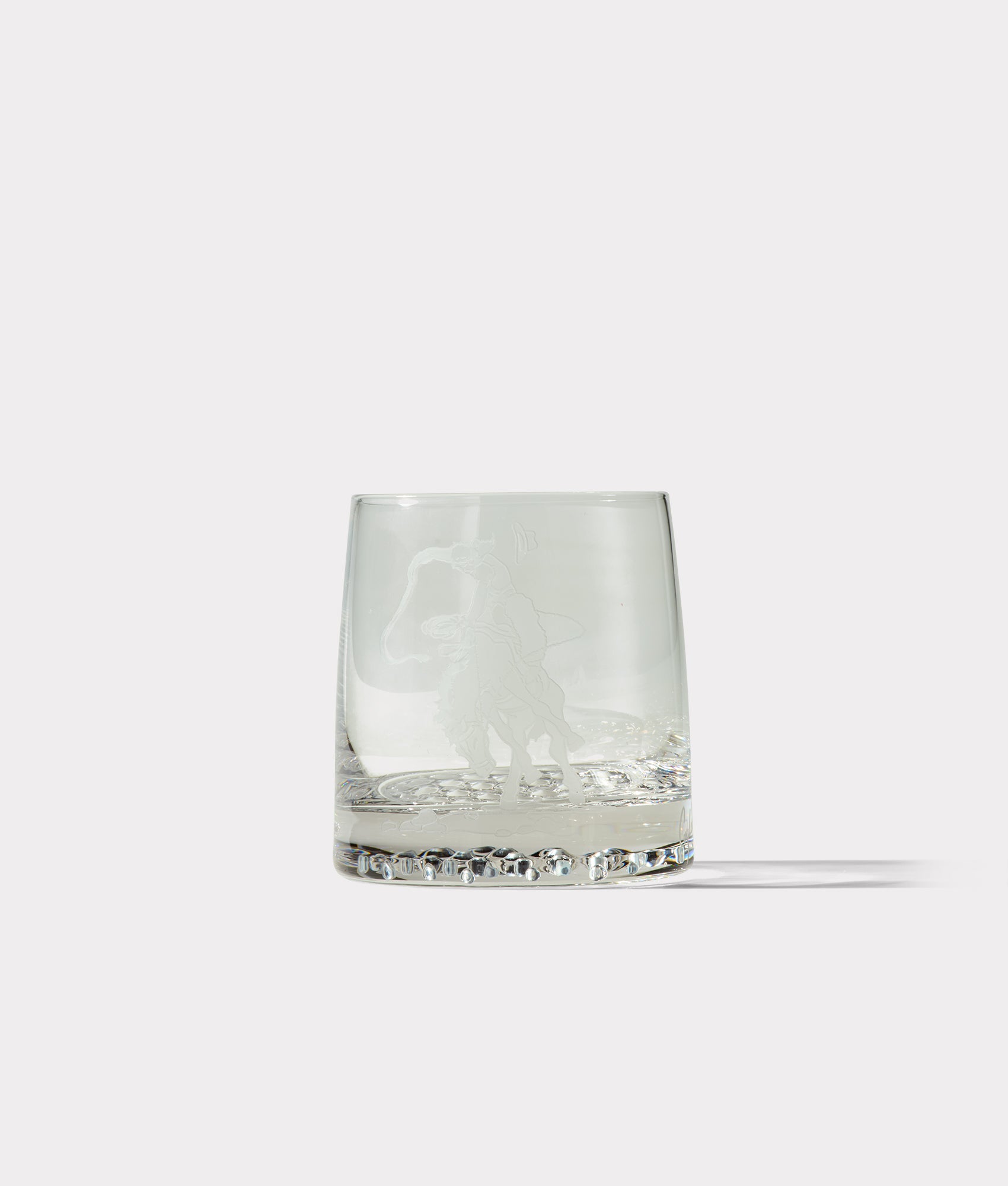 Saddle Bronc Glasses - Set of Four :: White - Image 4