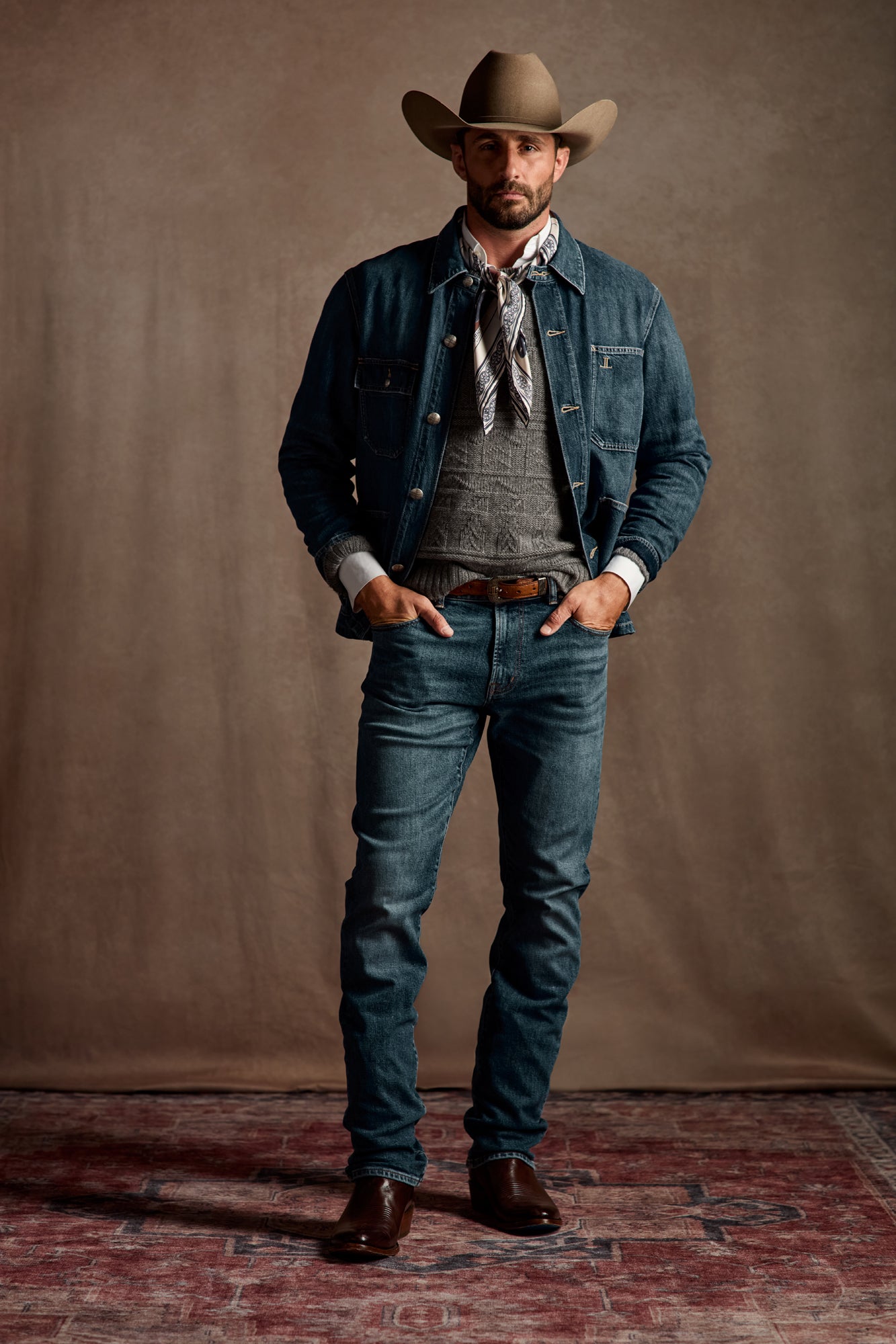 Darren Sweater :: Grey Melange - Image 6