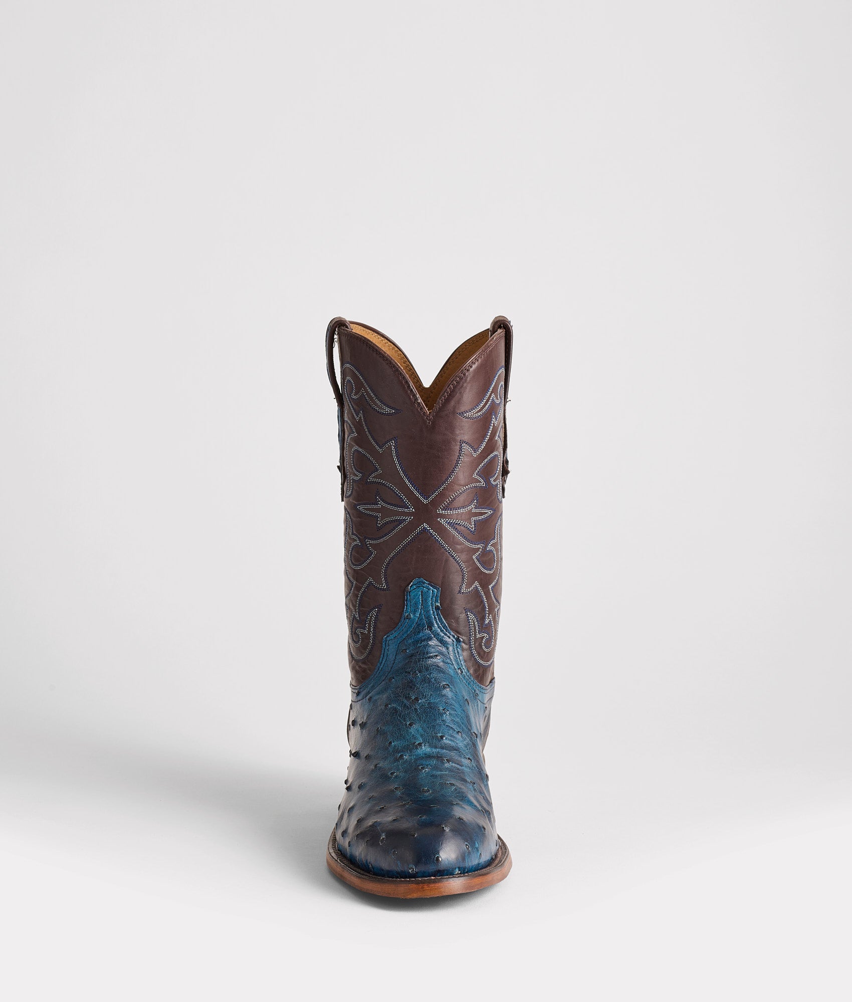 Hudson :: Navy + Chocolate - Image 4