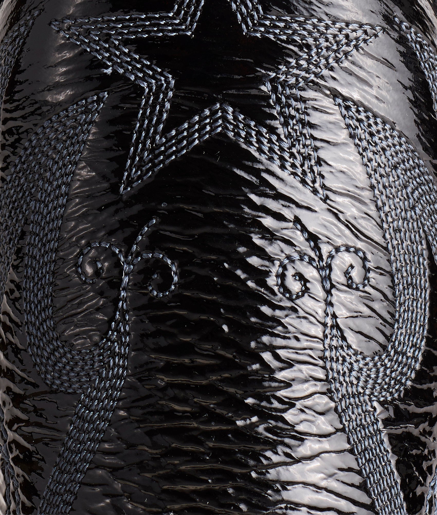 Gina :: Crinkle Patent Black - Image 10