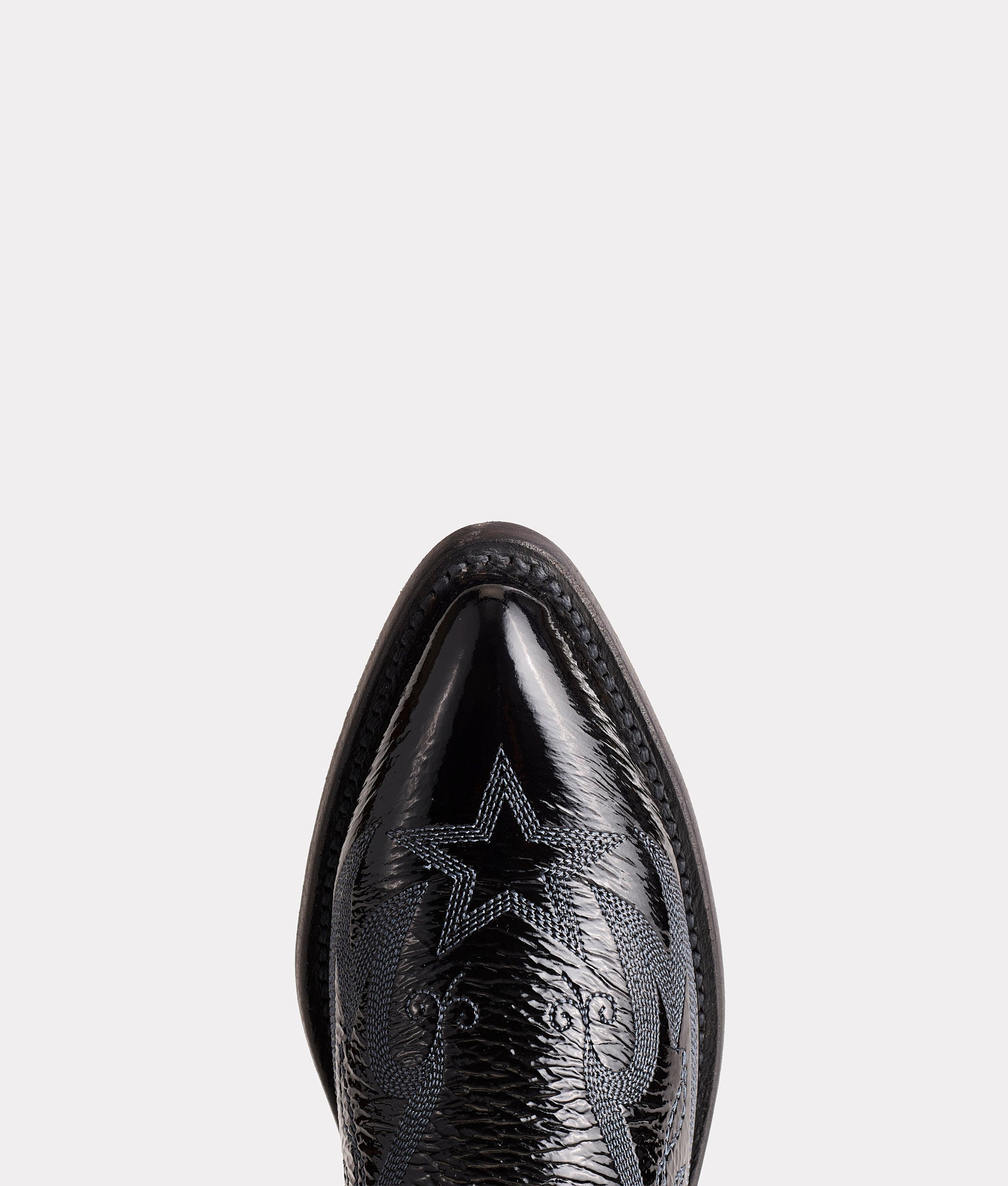 Gina :: Crinkle Patent Black - Image 8