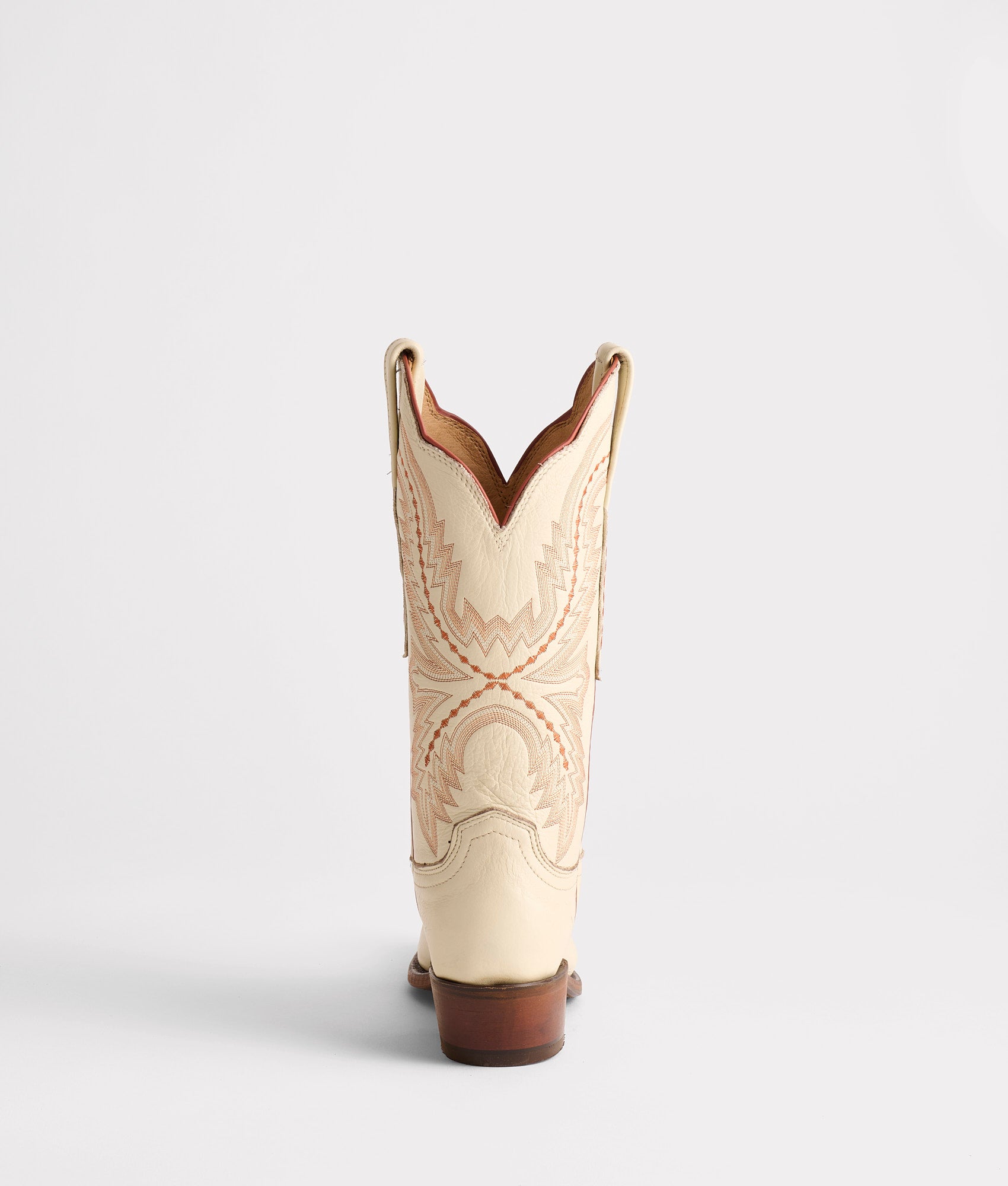 Tilly :: Glitz Cream W/ Burnt Orange Stitching - Image 5