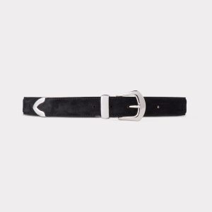 Italian 3 Piece Belt :: Black